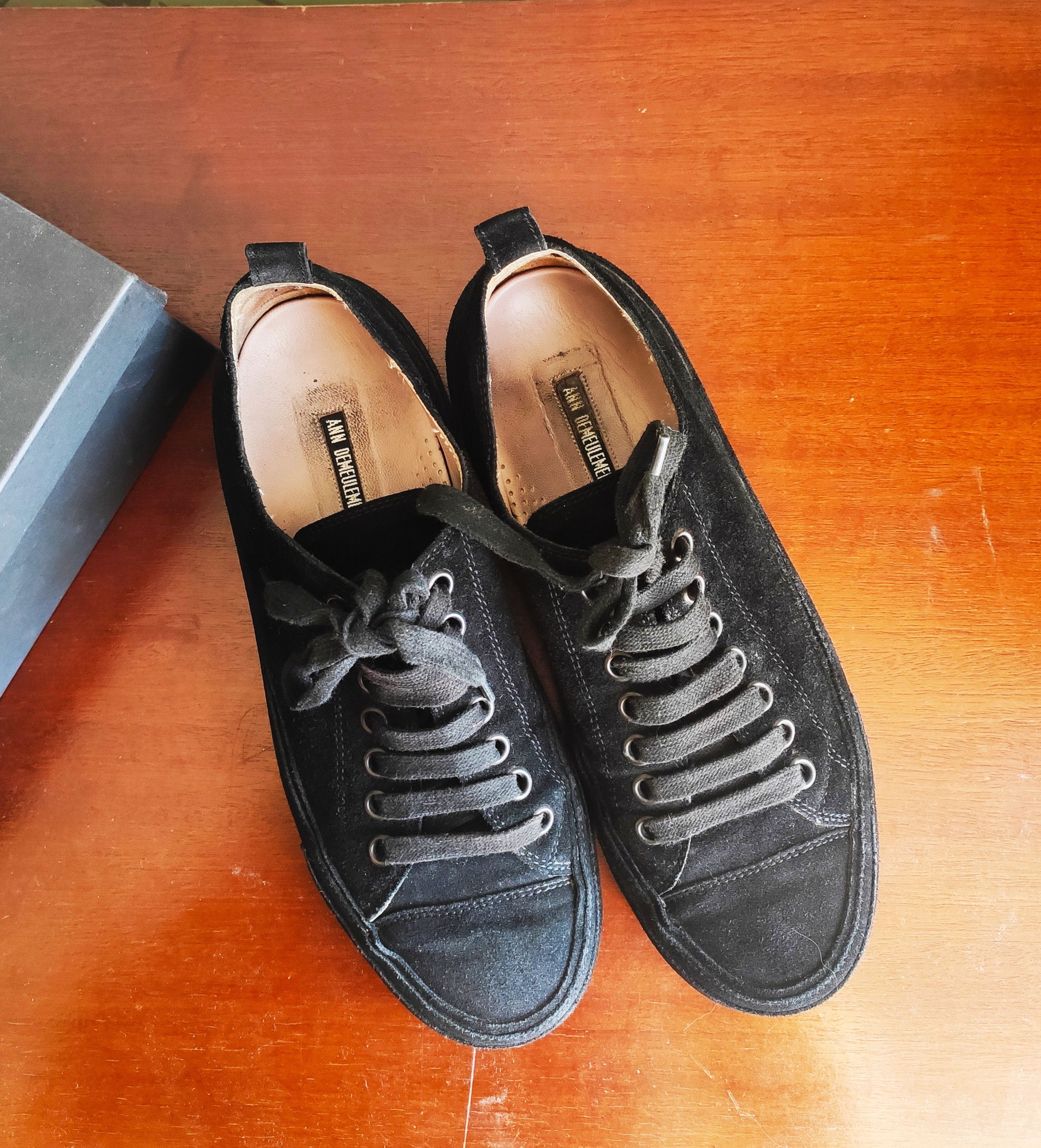 Ann Demeulemeester Scamosciato glicine nero.Like GUIDI or Rick Owens Size US 9 / EU 42 - 2 Thumbnail