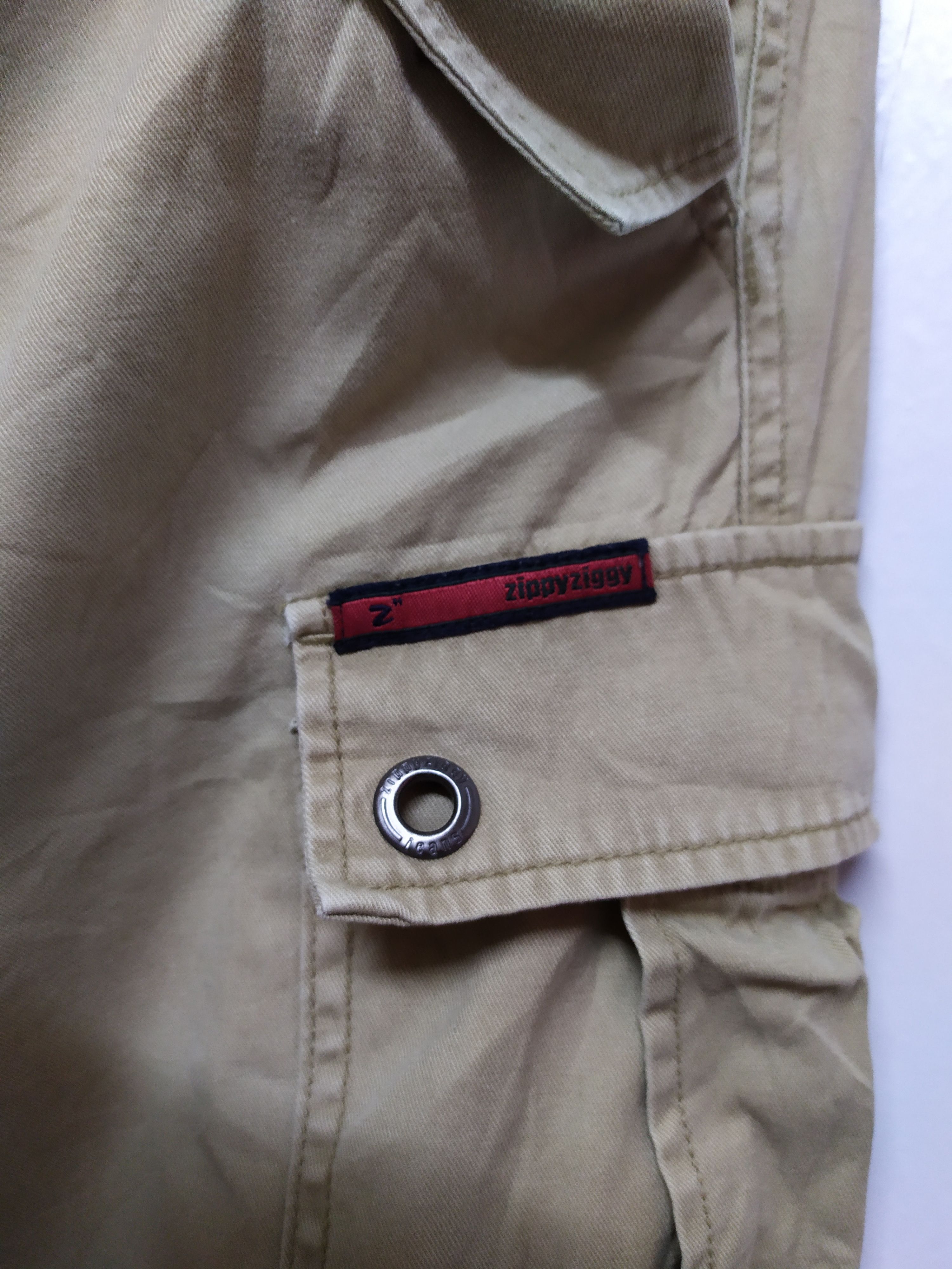 Japanese Brand ZIPPY ZIGGY CARGO PANTS MULTIPOCKET TACTICAL Size US 32 / EU 48 - 8 Thumbnail