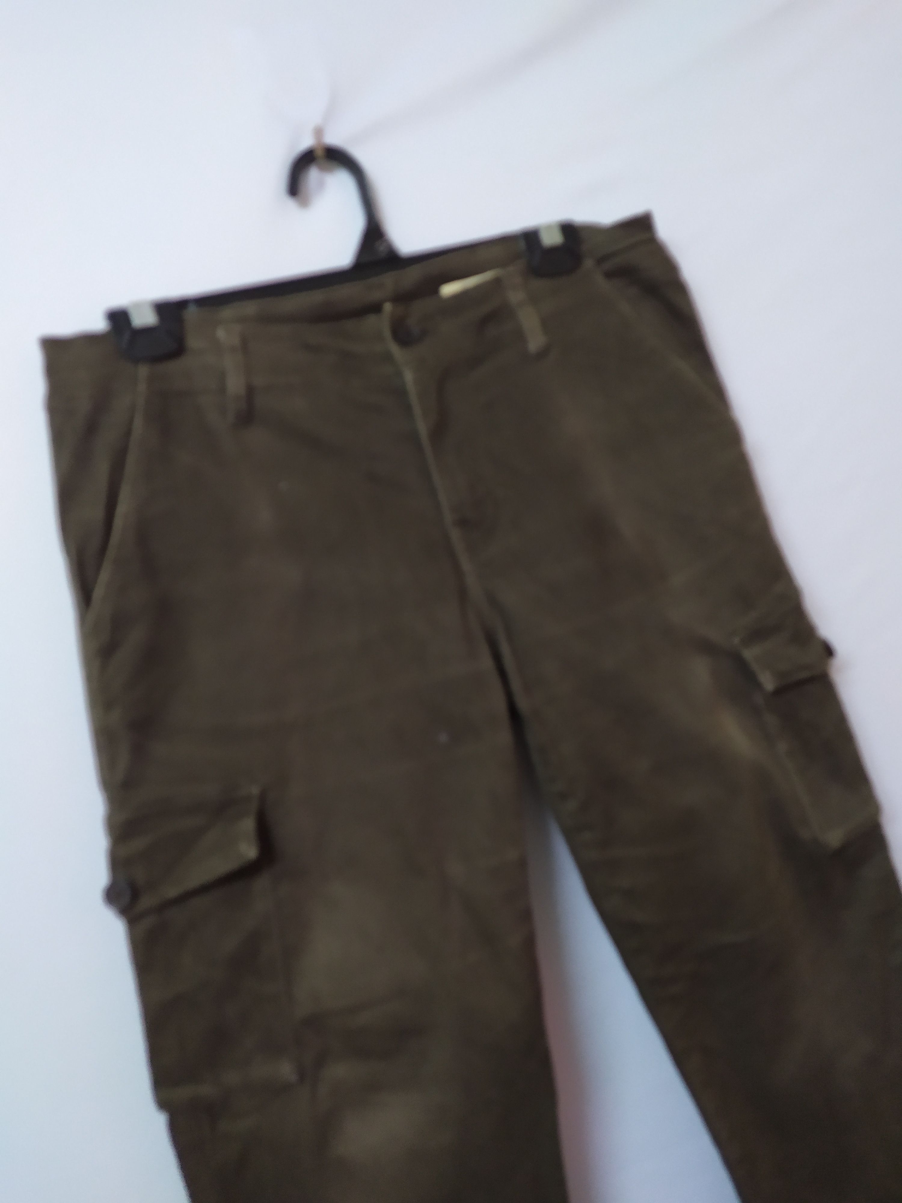 Japanese Brand × Vintage MUSHMUSH FADED BROWN CARGO PANTS Size US 32 / EU 48 - 4 Thumbnail
