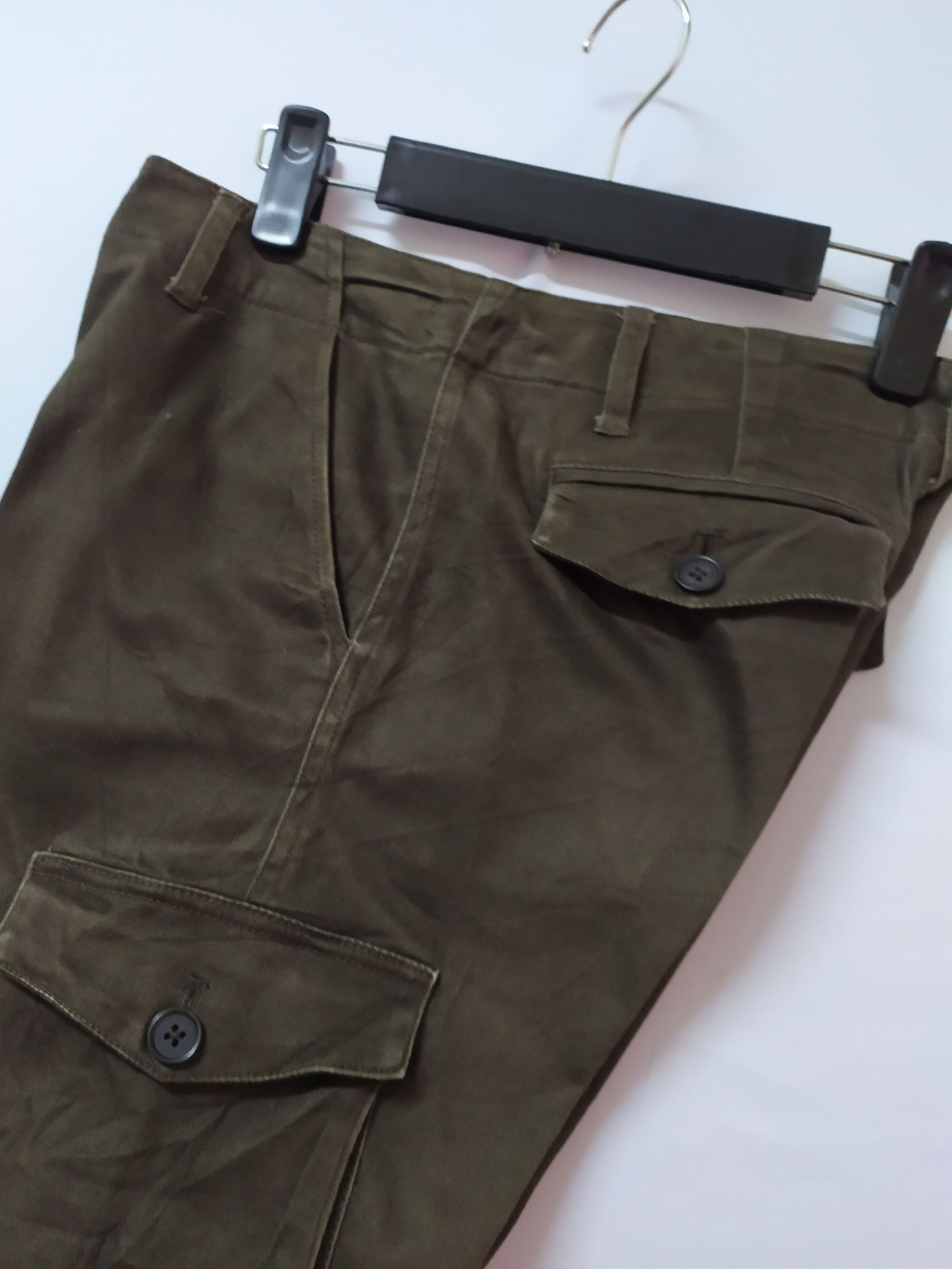 Japanese Brand × Vintage MUSHMUSH FADED BROWN CARGO PANTS Size US 32 / EU 48 - 12 Thumbnail