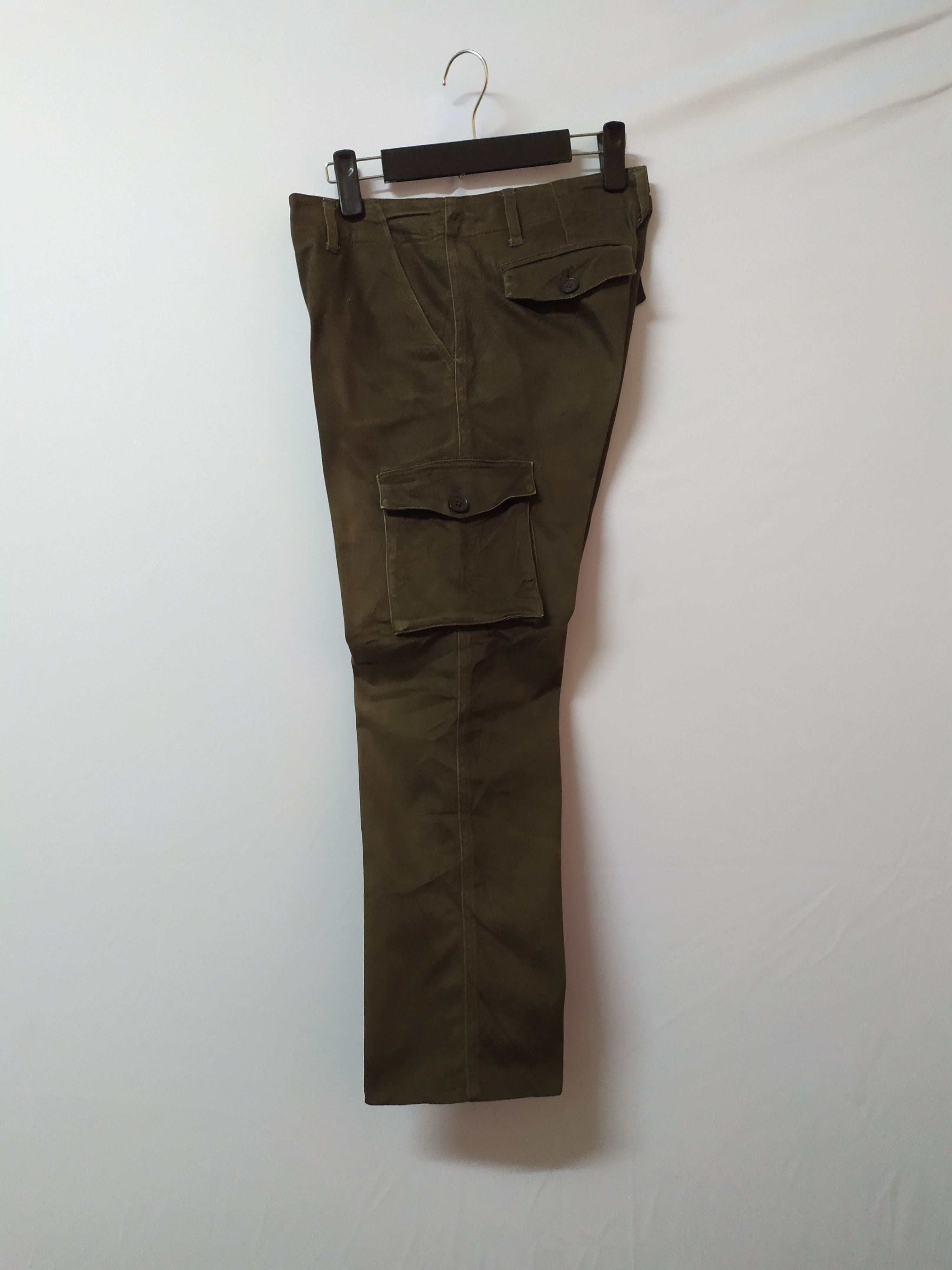 Japanese Brand × Vintage MUSHMUSH FADED BROWN CARGO PANTS Size US 32 / EU 48 - 2 Thumbnail