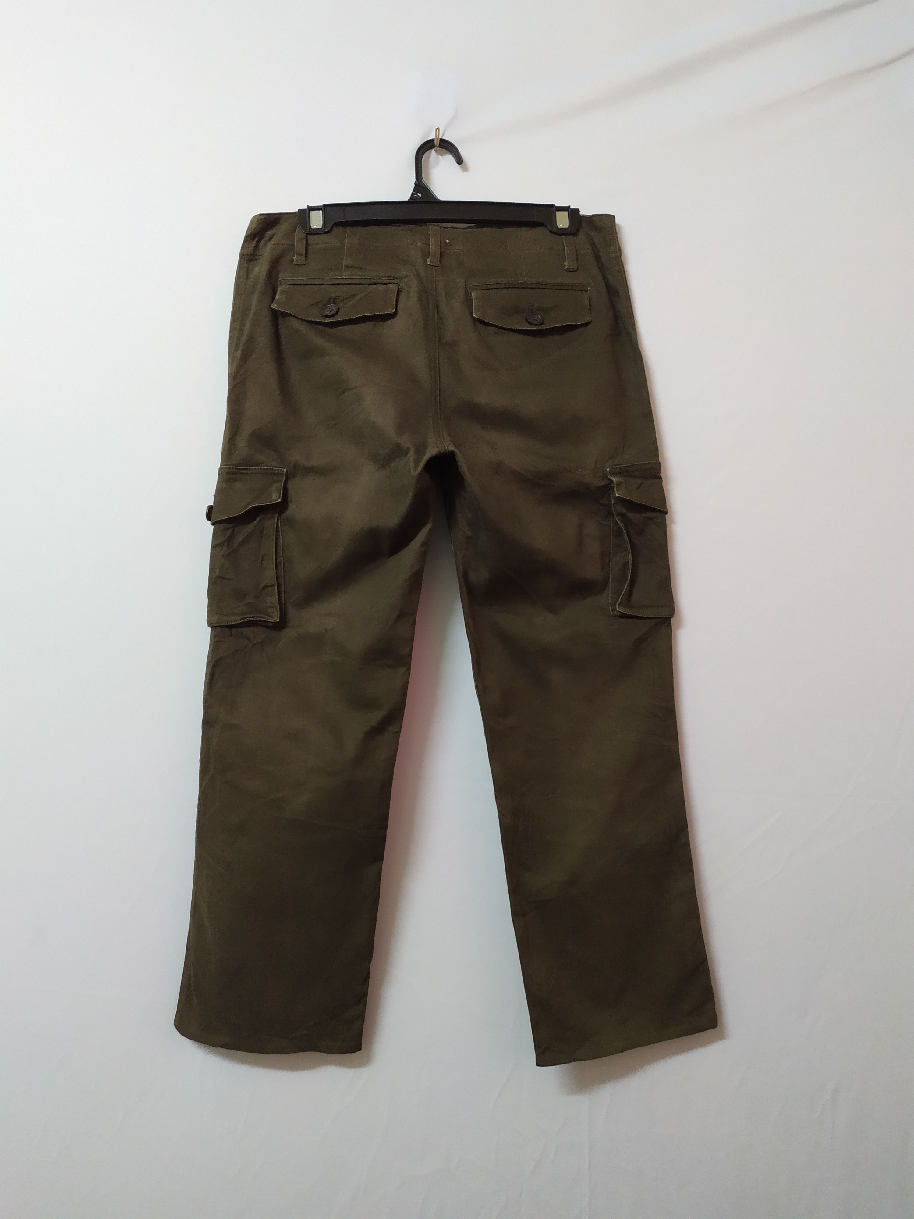 Japanese Brand × Vintage MUSHMUSH FADED BROWN CARGO PANTS Size US 32 / EU 48 - 6 Thumbnail