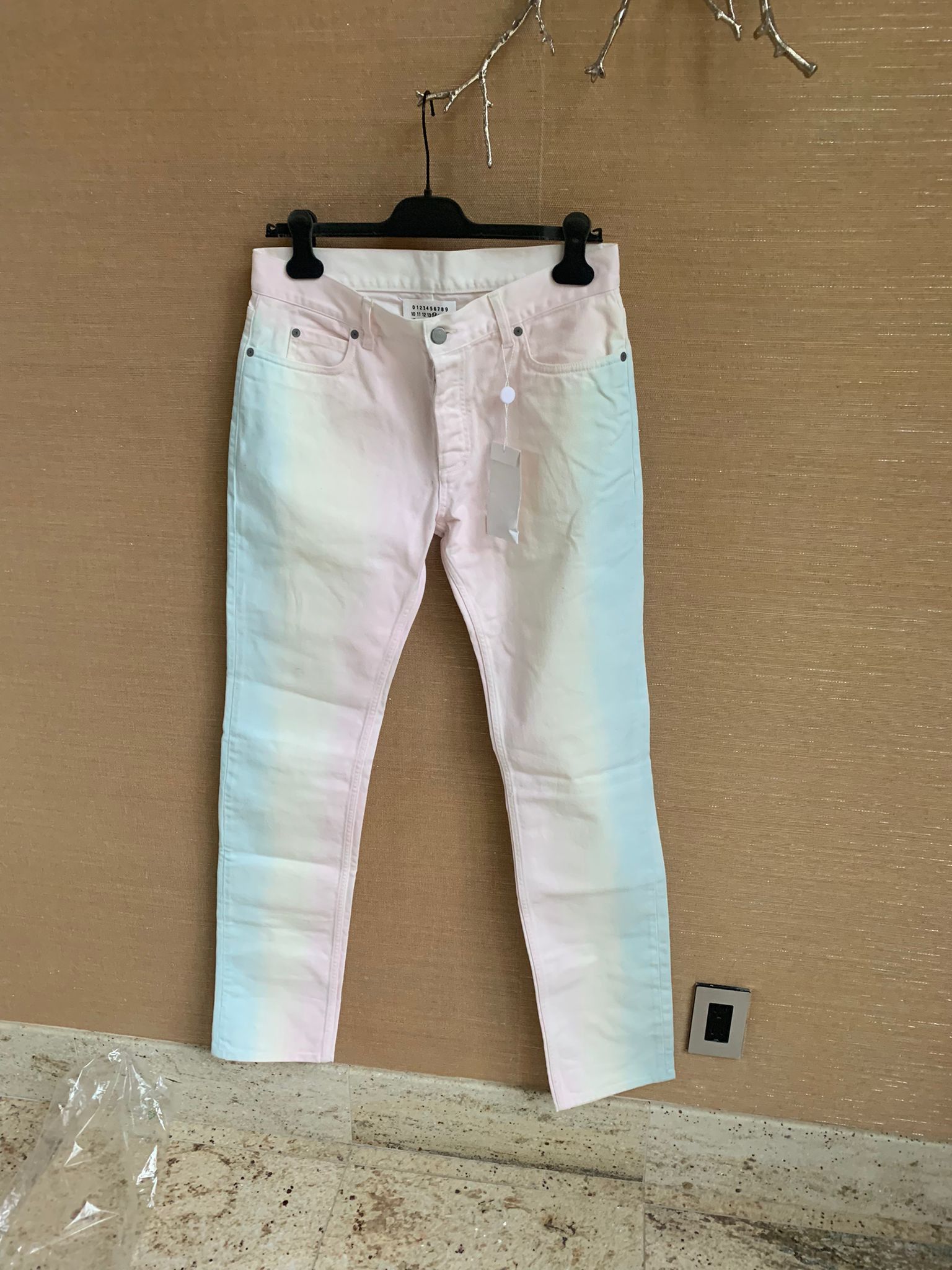 Maison Margiela Gradient Rainbow Pastel Jeans Size US 32 / EU 48 - 16 Thumbnail