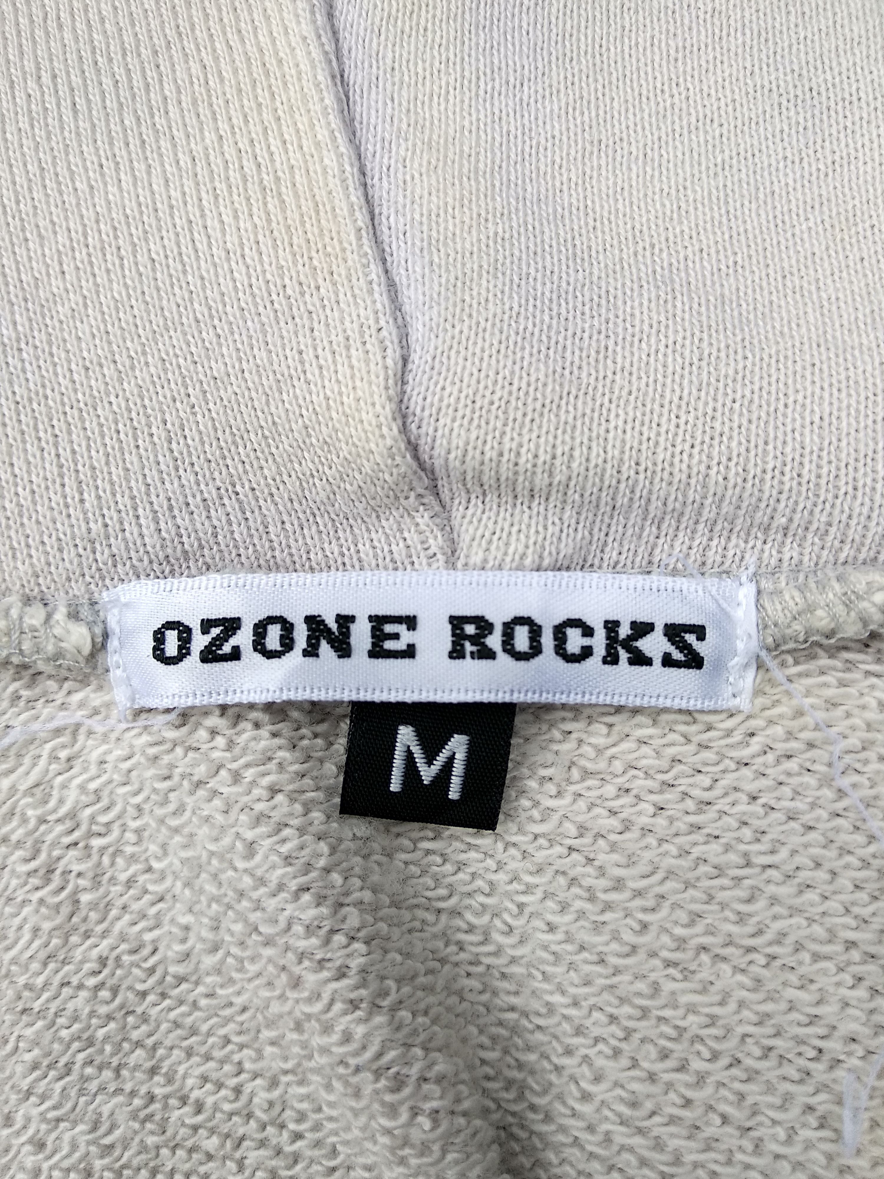 Band Tees × Vintage Vintage Ozone Rocks Distressed Hoodie/Size M Size US M / EU 48-50 / 2 - 7 Thumbnail