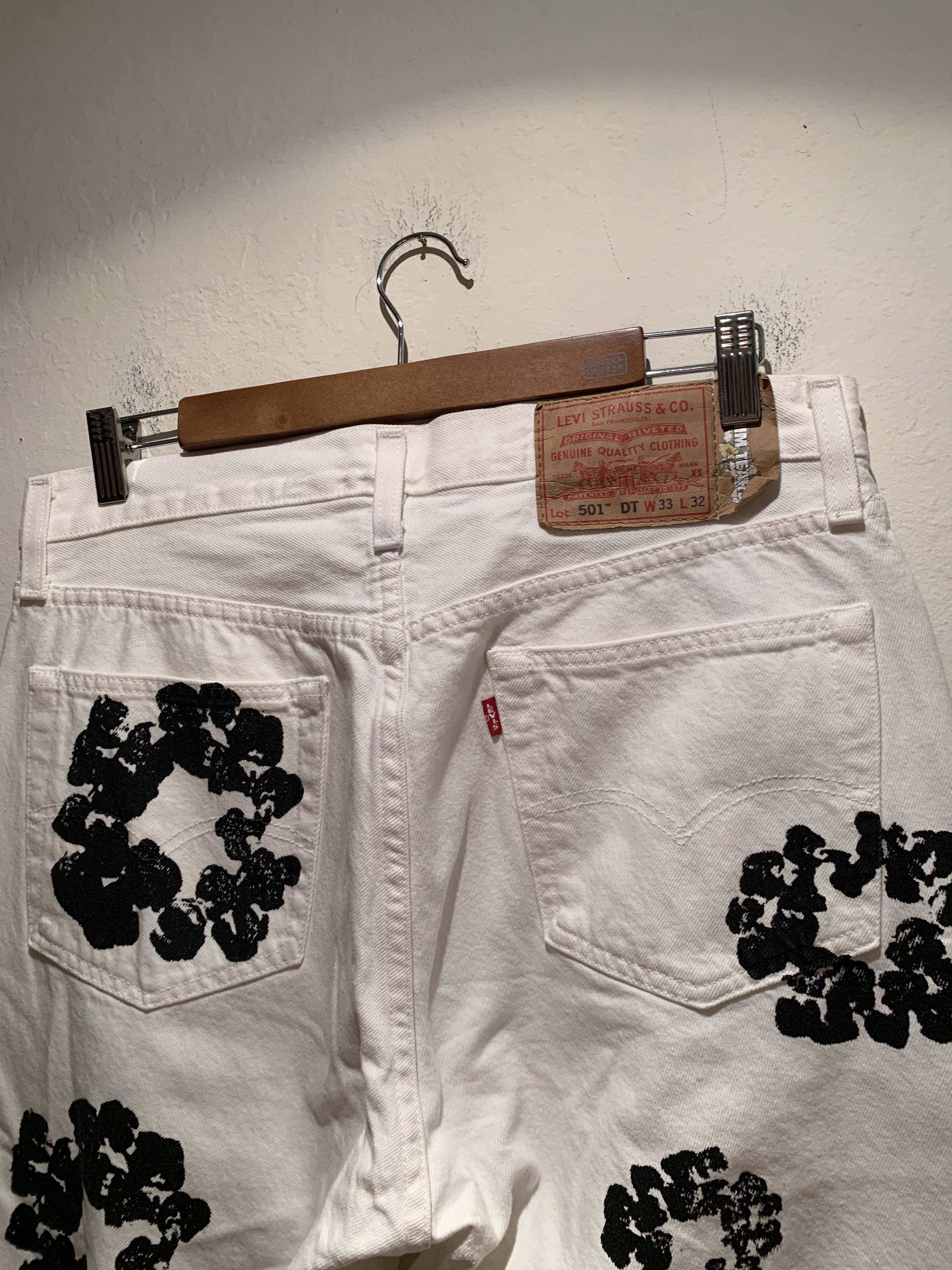 DENIM TEARS × Levi's × Virgil Abloh *RARE* Denim Tears x Levi’s 501 DT Virgil Abloh Jeans - 33 Size US 33 - 7 Thumbnail