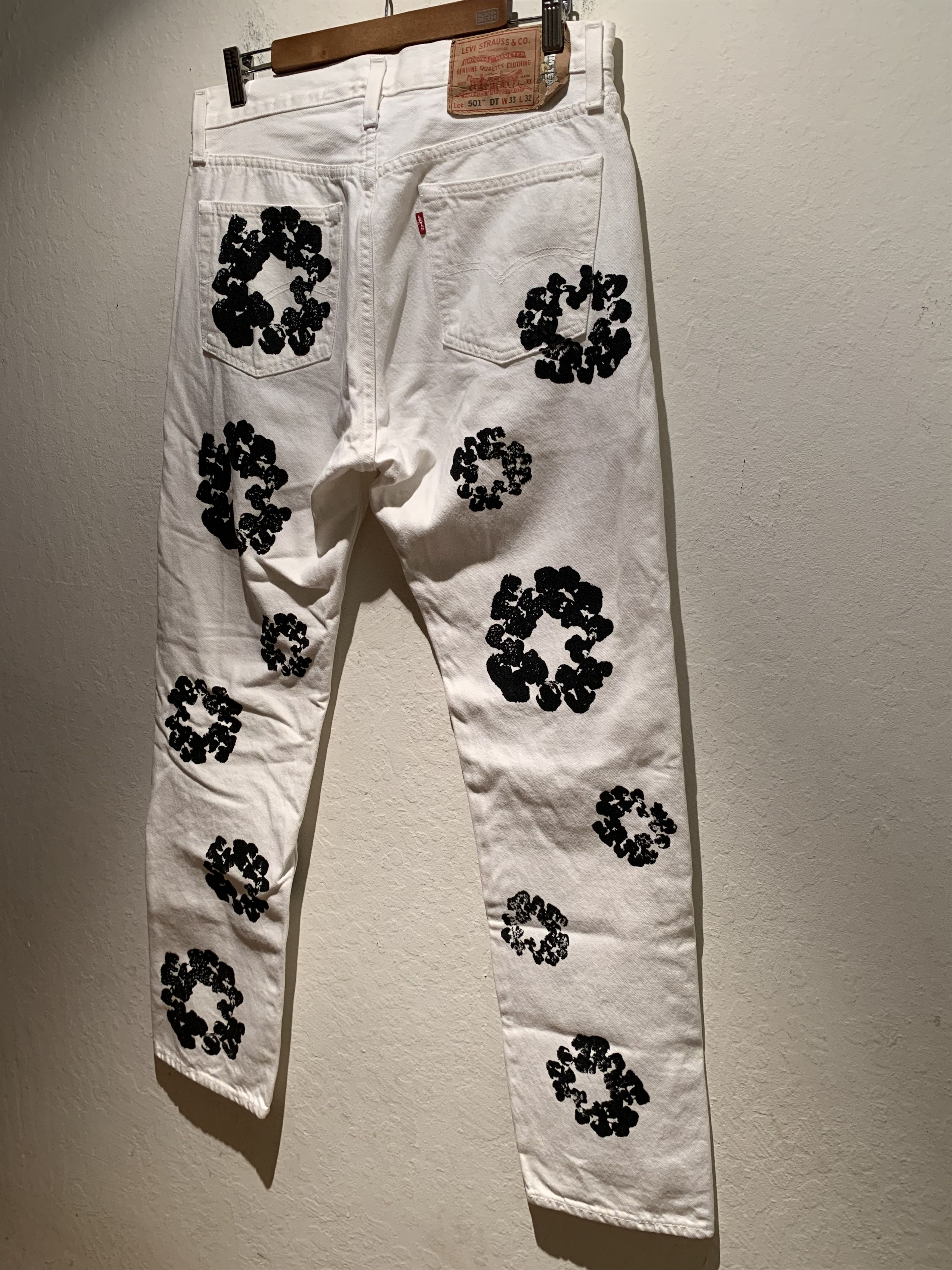 DENIM TEARS × Levi's × Virgil Abloh *RARE* Denim Tears x Levi’s 501 DT Virgil Abloh Jeans - 33 Size US 33 - 5 Thumbnail