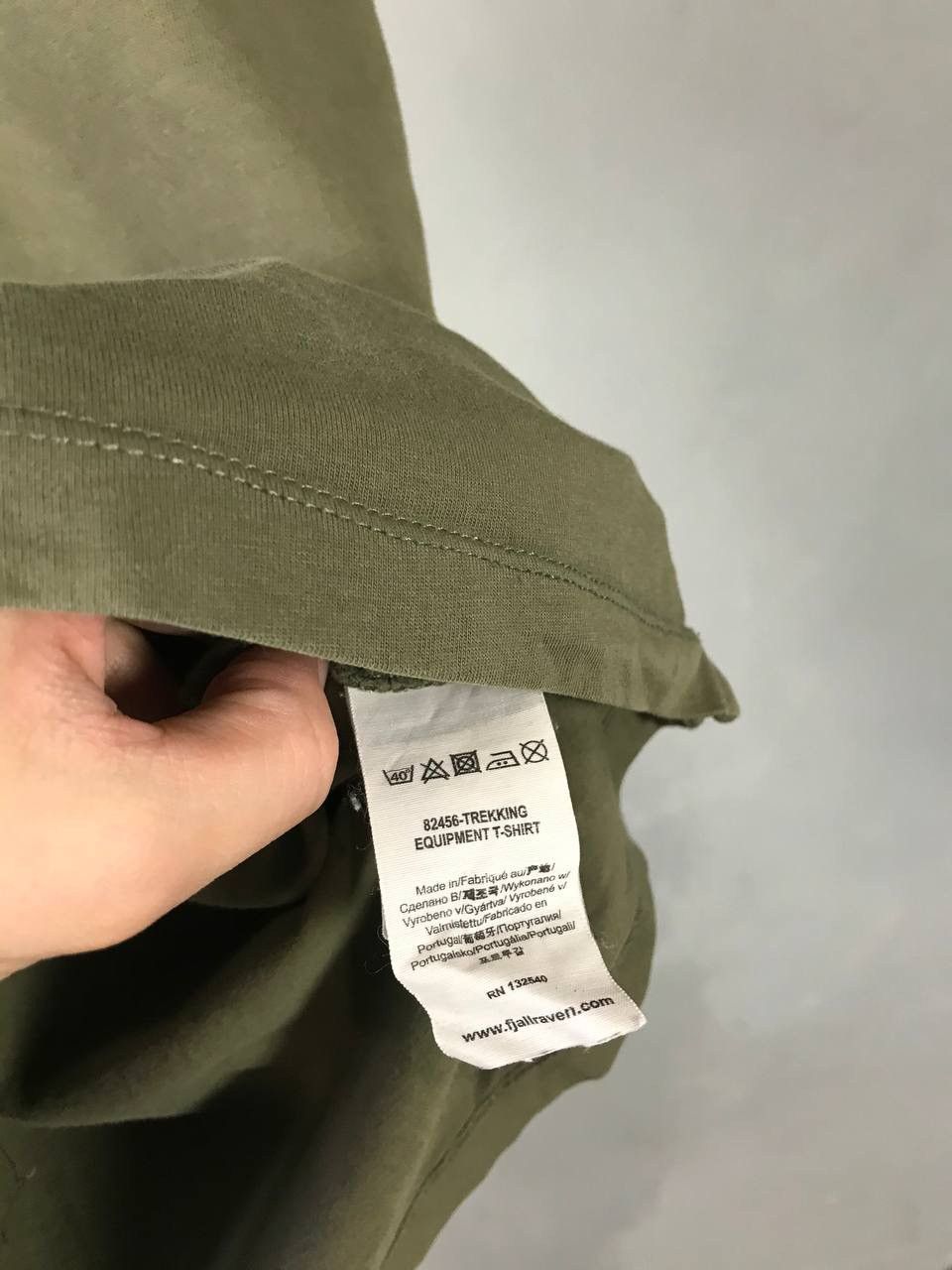 Fjallraven Fjallraven outdoor streetwear center logo tee Size US L / EU 52-54 / 3 - 7 Thumbnail
