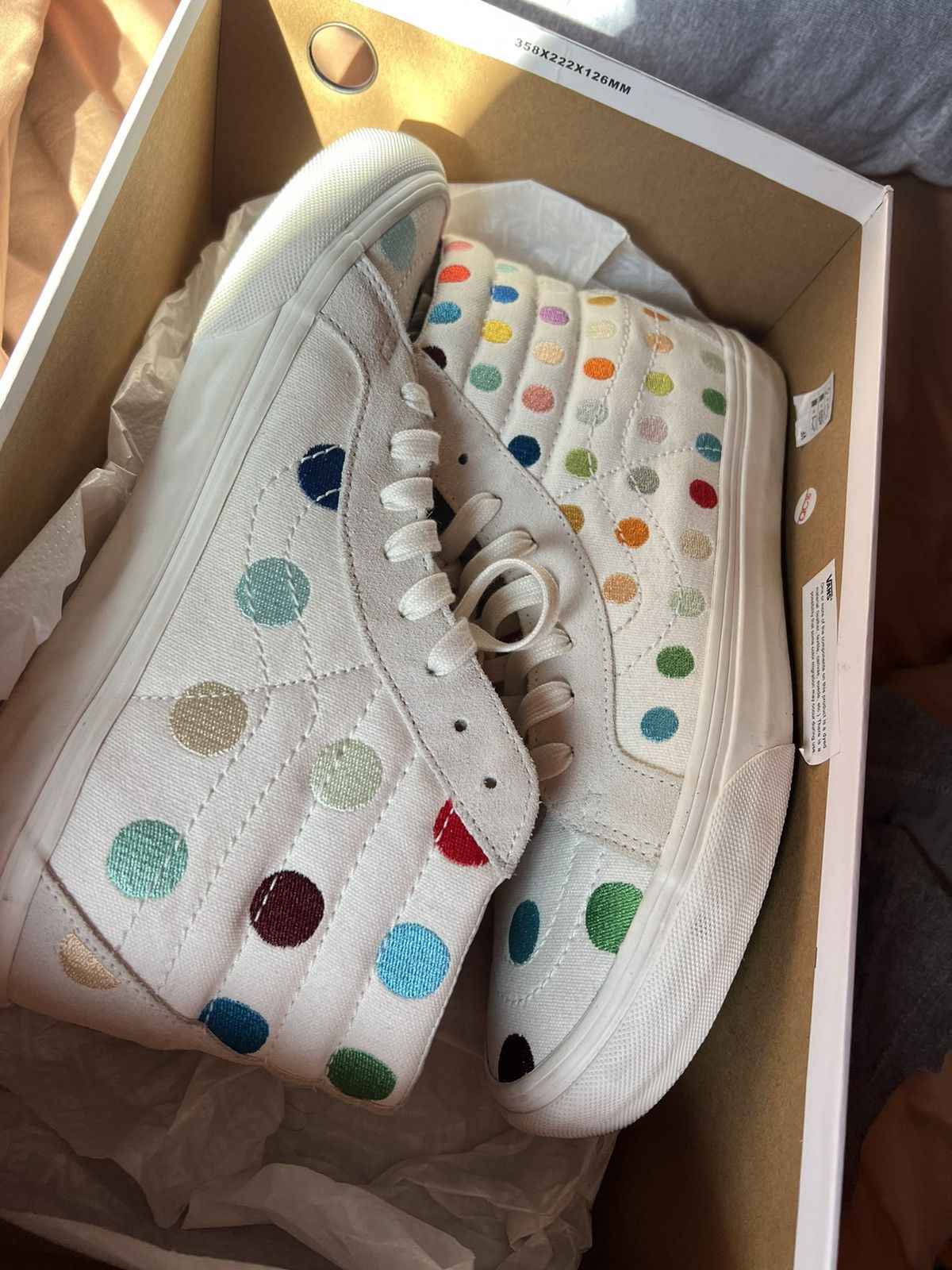 Vans Damien Hirst Vans Palms Vegas Exclusive Polka Dots Sk8 Hi 9 Size US 9 / EU 42 - 11 Thumbnail