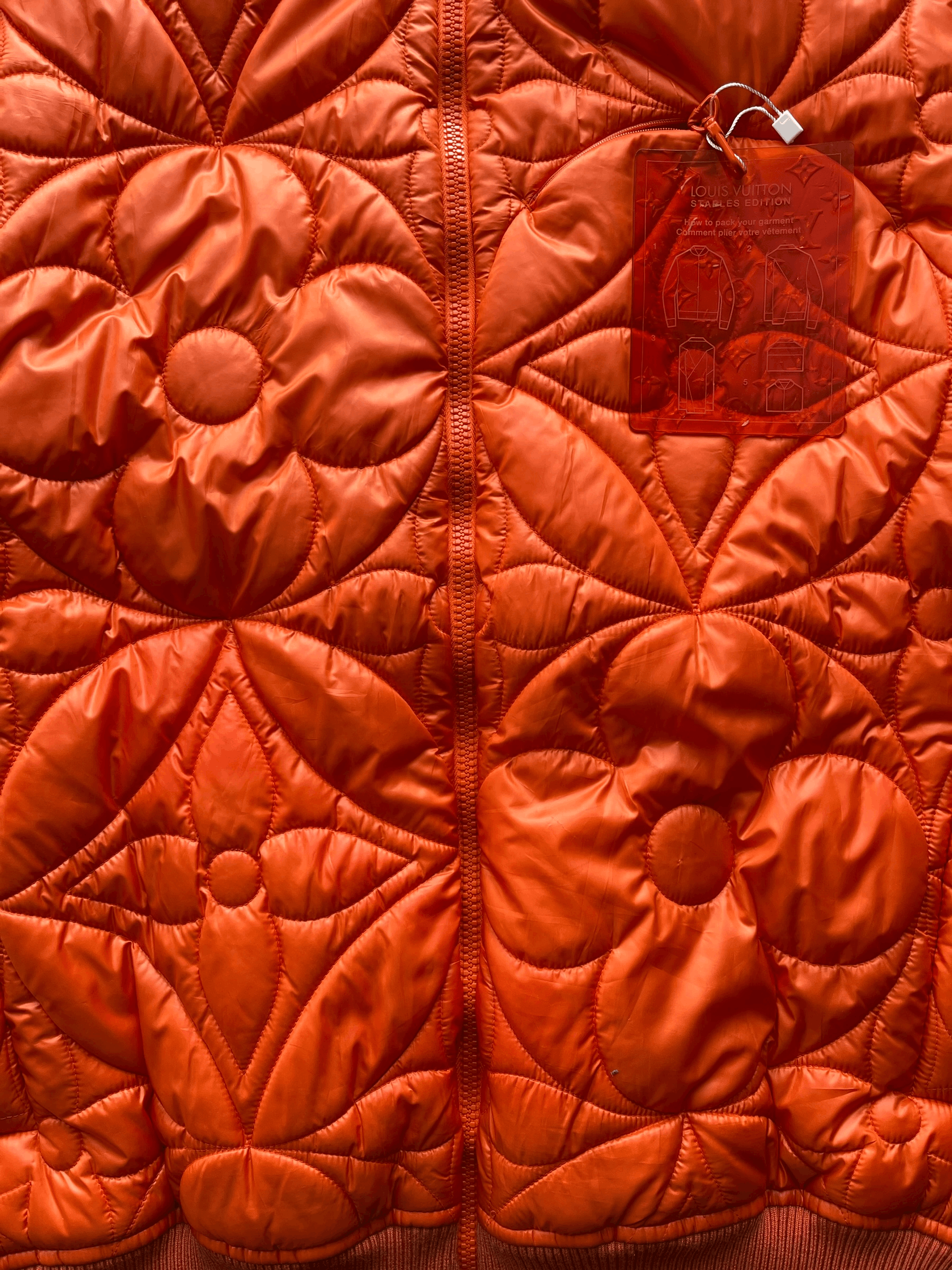 Louis Vuitton Louis Vuitton Orange Monogram Bomber Jacket Size US XL / EU 56 / 4 - 3 Thumbnail