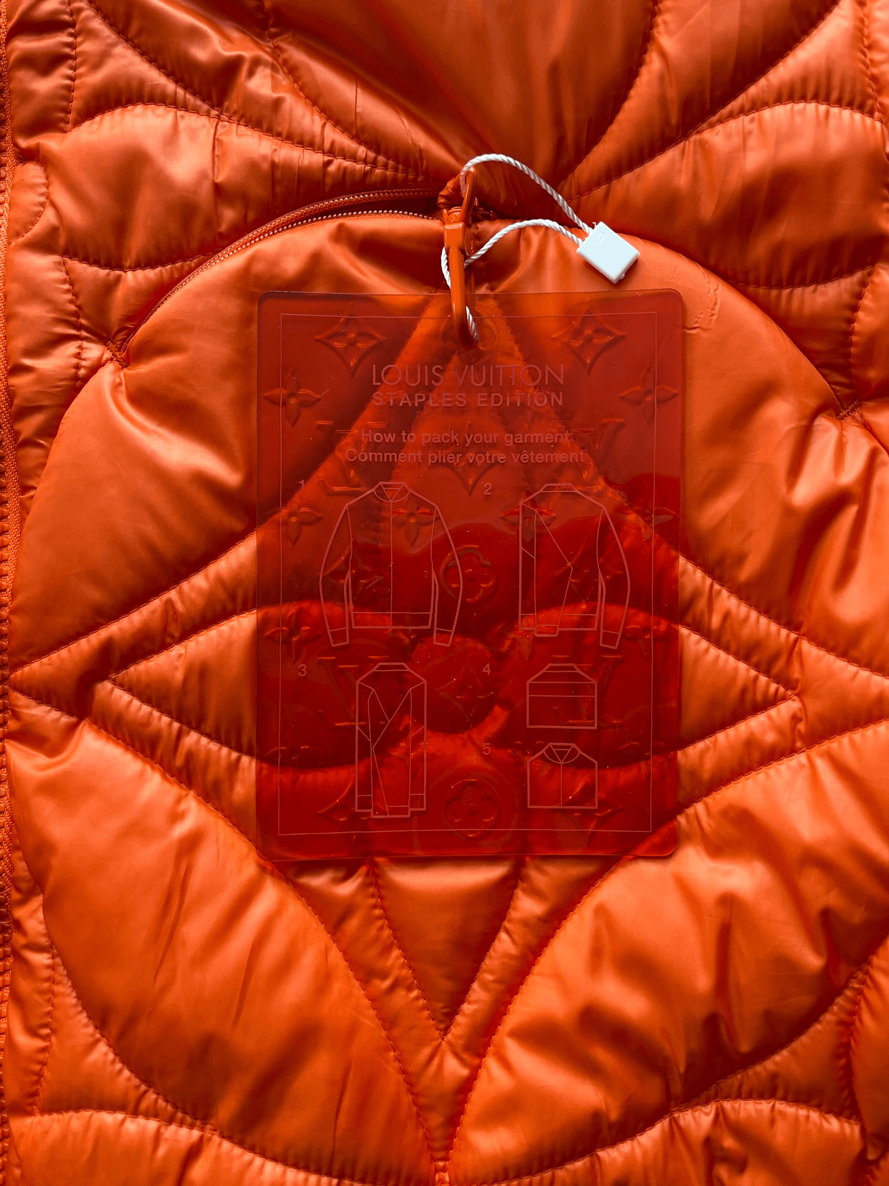 Louis Vuitton Louis Vuitton Orange Monogram Bomber Jacket Size US XL / EU 56 / 4 - 4 Thumbnail