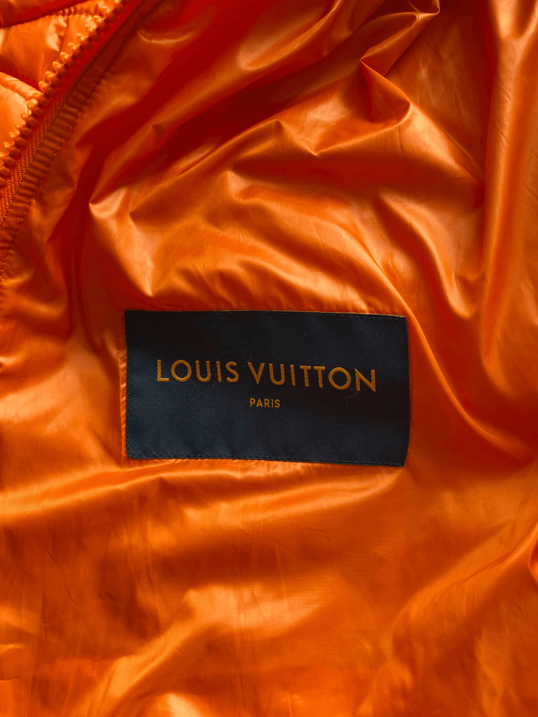 Louis Vuitton Louis Vuitton Orange Monogram Bomber Jacket Size US XL / EU 56 / 4 - 5 Thumbnail