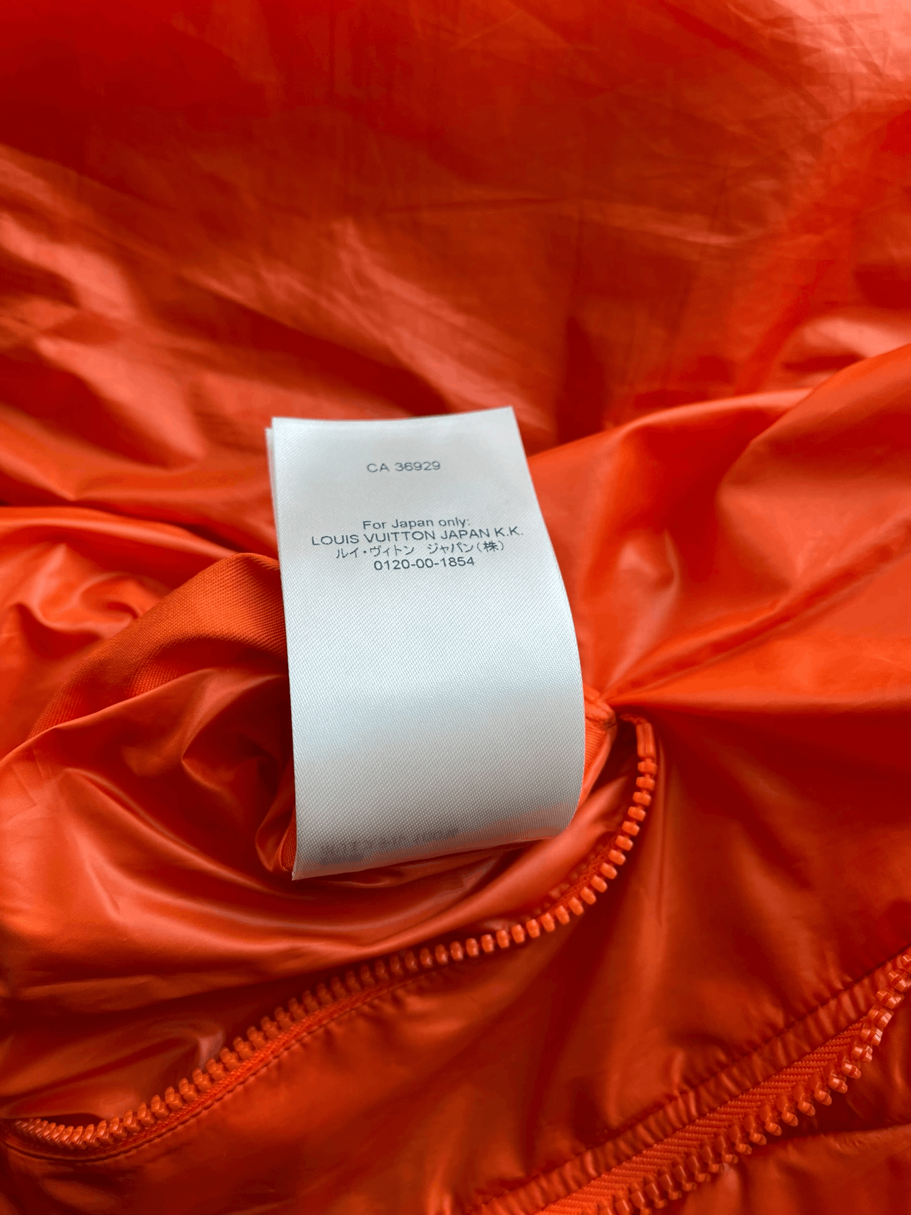 Louis Vuitton Louis Vuitton Orange Monogram Bomber Jacket Size US XL / EU 56 / 4 - 10 Thumbnail