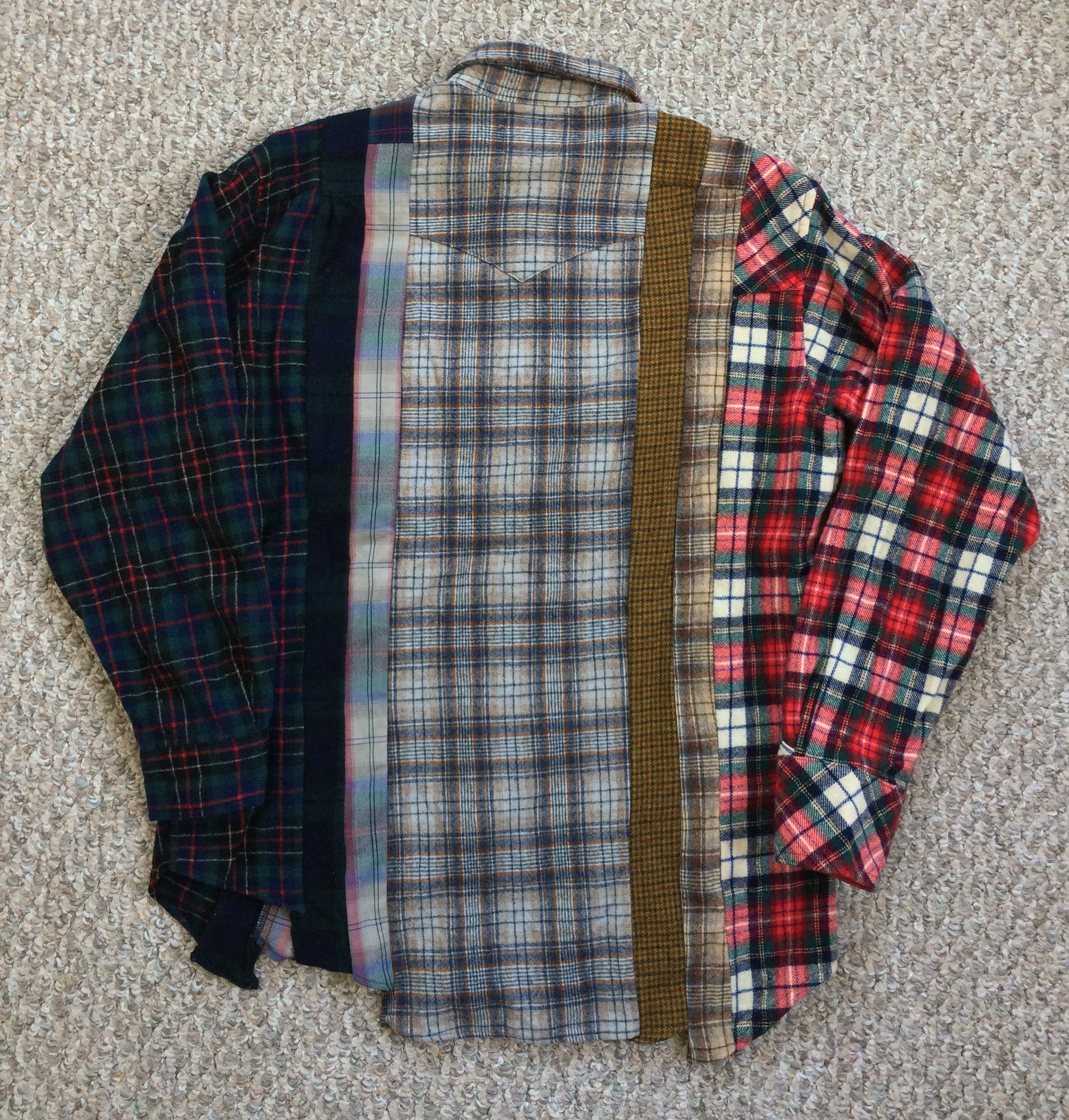Needles Early 7 Cut Rebuild Wool Flannel! Size US S / EU 44-46 / 1 - 7 Thumbnail