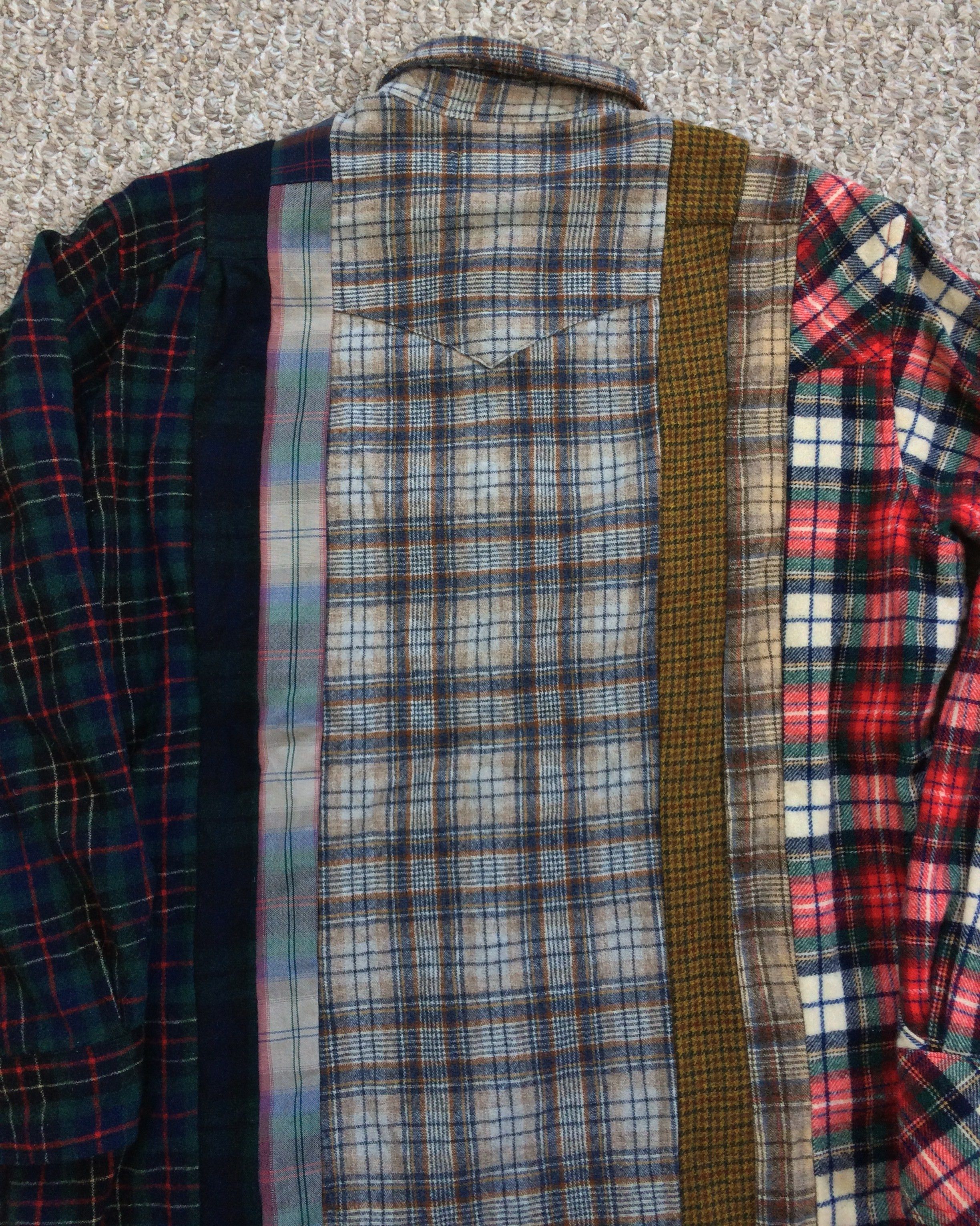 Needles Early 7 Cut Rebuild Wool Flannel! Size US S / EU 44-46 / 1 - 8 Thumbnail