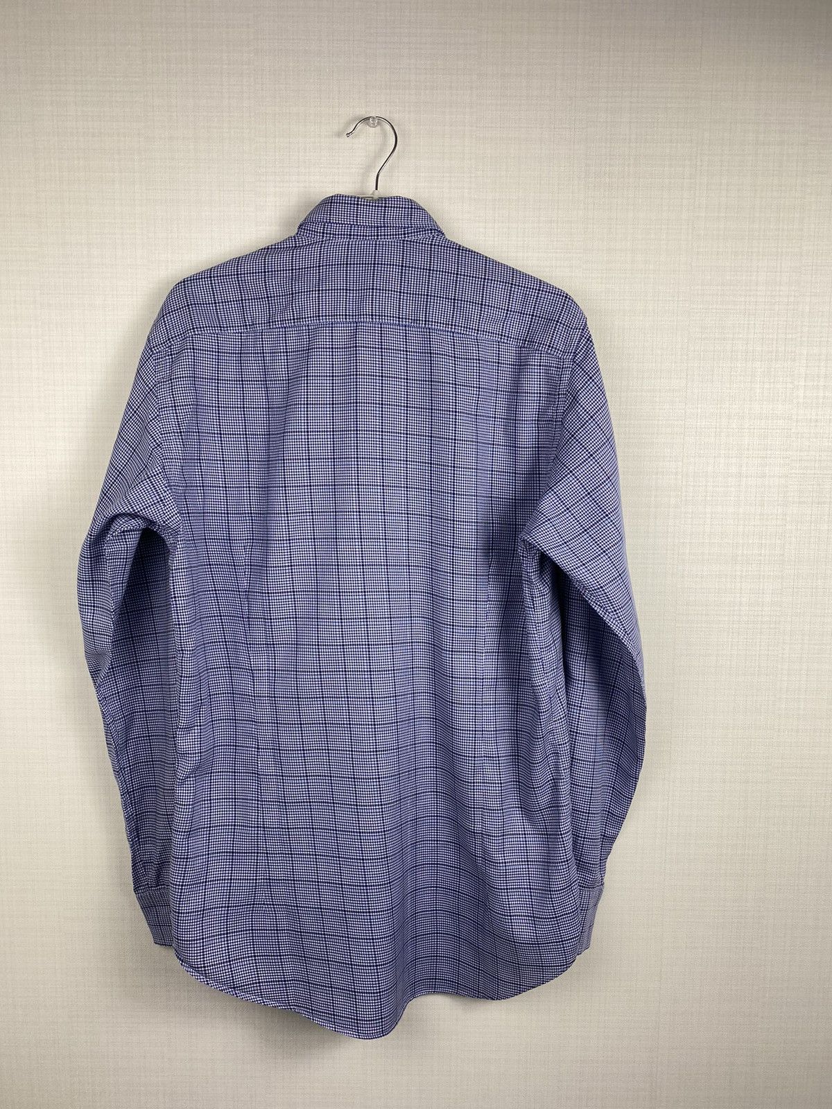 Etro Etro 39 check logo button up classic long sleeve vintage Size US L / EU 52-54 / 3 - 5 Thumbnail