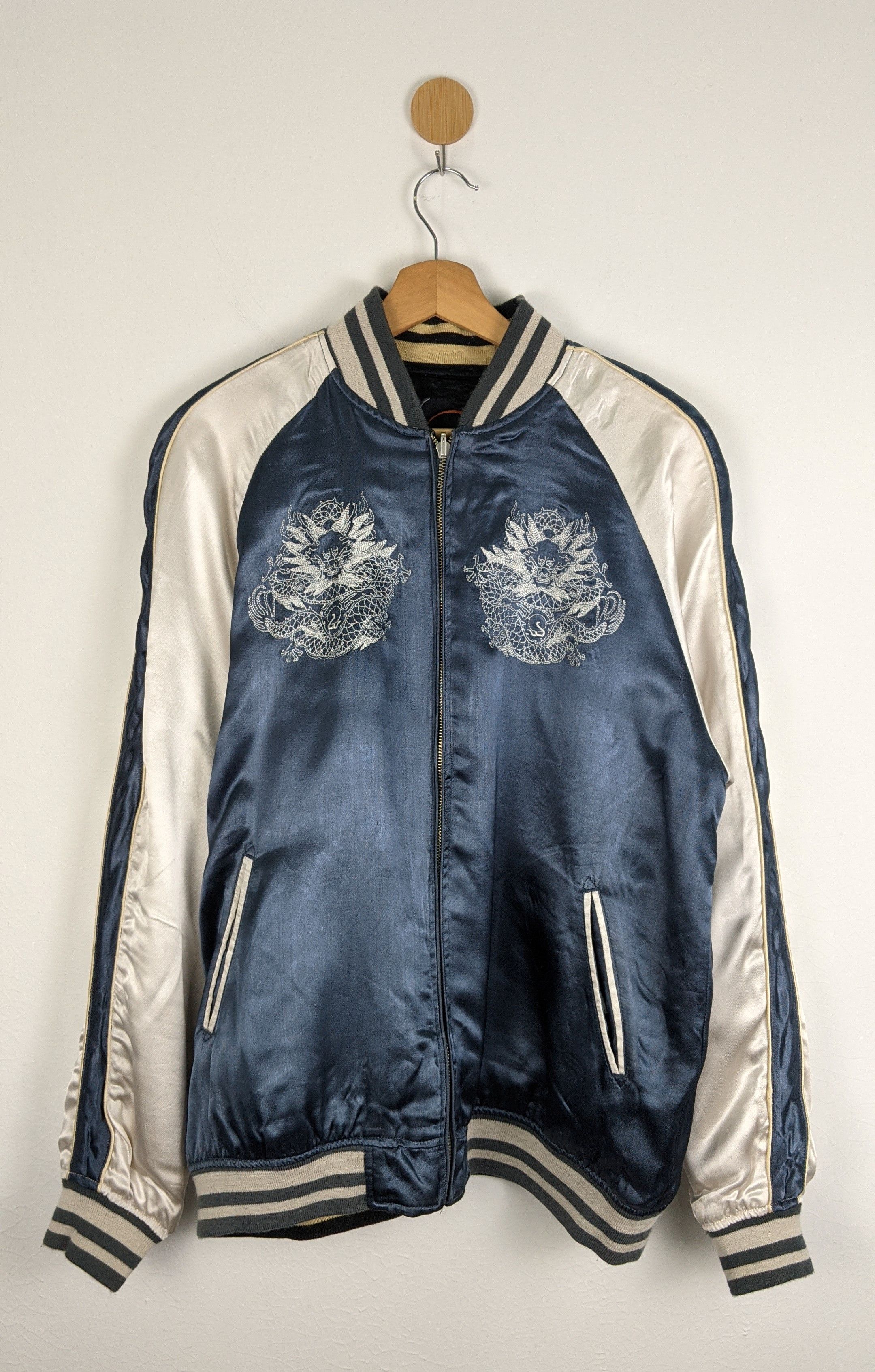 Other Vintage Sukajan Souvenir Reversible Embroidery Karakuri Size US L / EU 52-54 / 3 - 2 Thumbnail