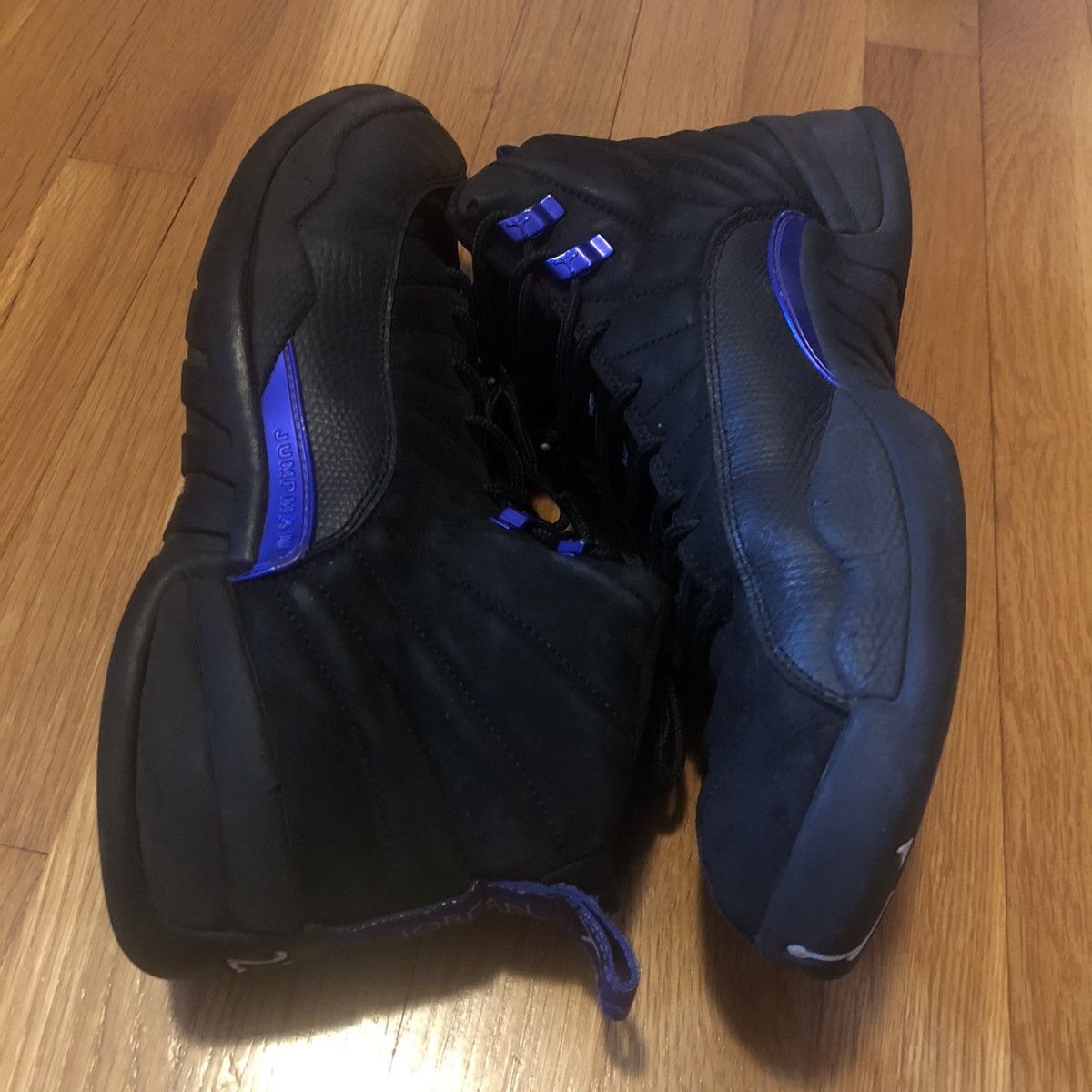 Jordan Brand Air Jordan 12 Retro Black Dark Concord 2020 Size US 11.5 / EU 44-45 - 7 Thumbnail