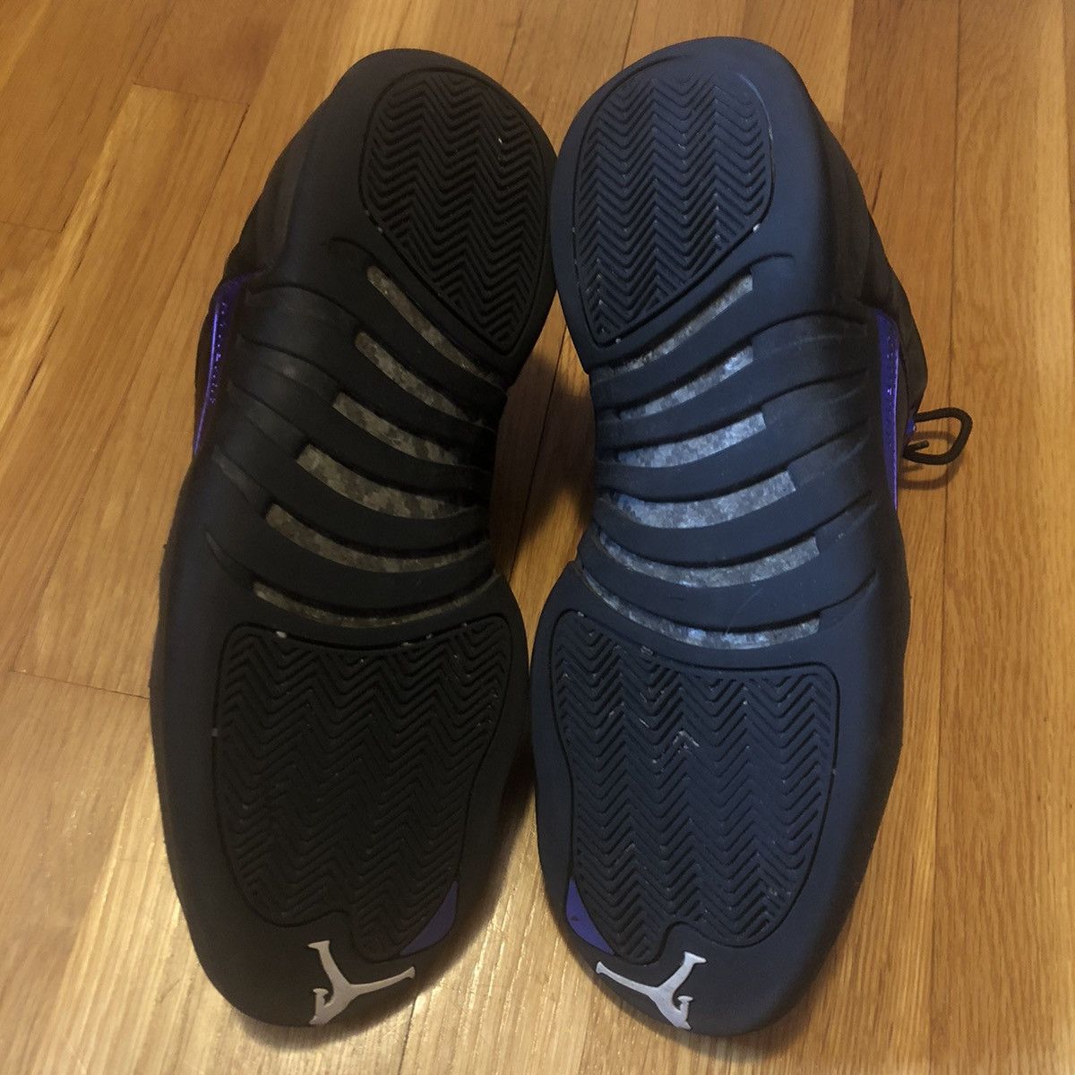 Jordan Brand Air Jordan 12 Retro Black Dark Concord 2020 Size US 11.5 / EU 44-45 - 10 Thumbnail