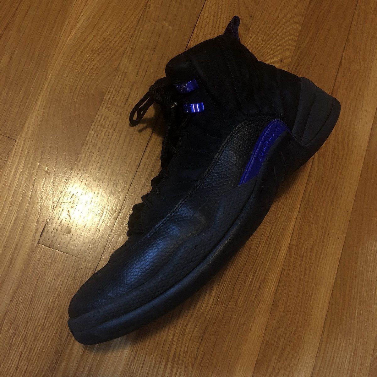 Jordan Brand Air Jordan 12 Retro Black Dark Concord 2020 Size US 11.5 / EU 44-45 - 13 Thumbnail