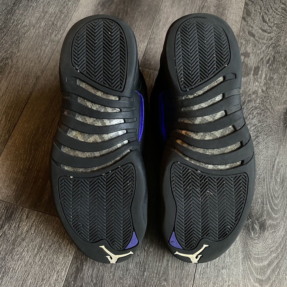 Jordan Brand Air Jordan 12 Retro Black Dark Concord 2020 Size US 11.5 / EU 44-45 - 4 Thumbnail