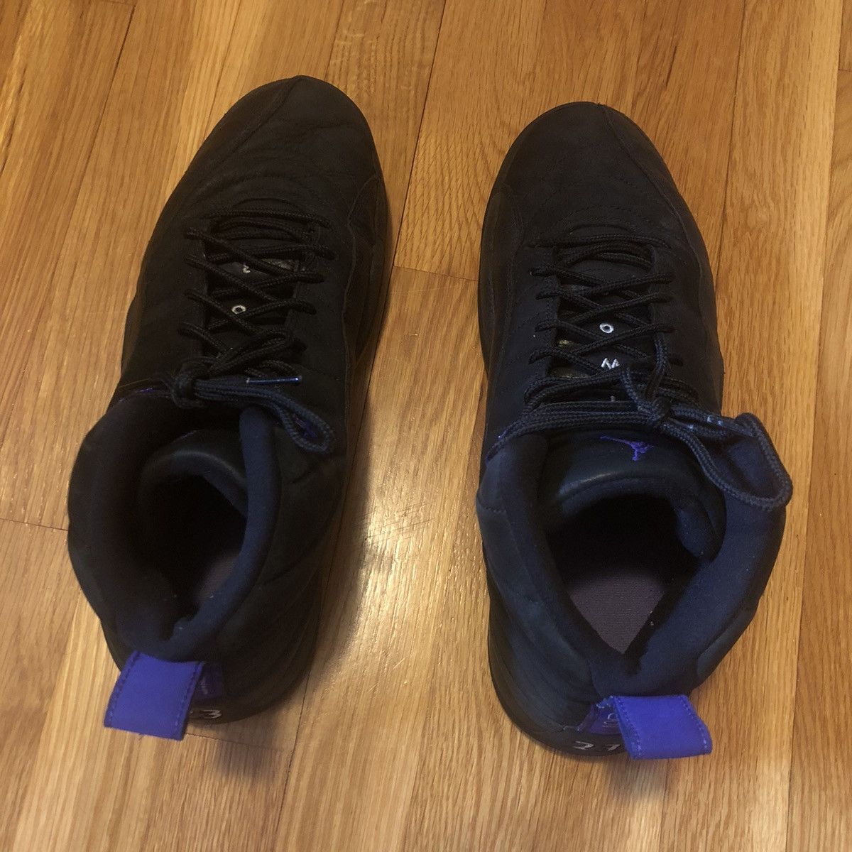 Jordan Brand Air Jordan 12 Retro Black Dark Concord 2020 Size US 11.5 / EU 44-45 - 9 Thumbnail