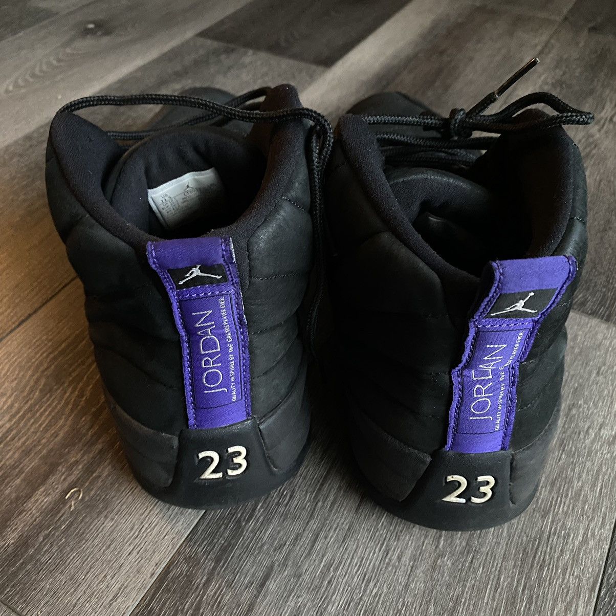 Jordan Brand Air Jordan 12 Retro Black Dark Concord 2020 Size US 11.5 / EU 44-45 - 8 Thumbnail