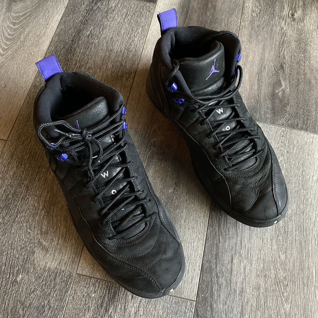 Jordan Brand Air Jordan 12 Retro Black Dark Concord 2020 Size US 11.5 / EU 44-45 - 1 Thumbnail
