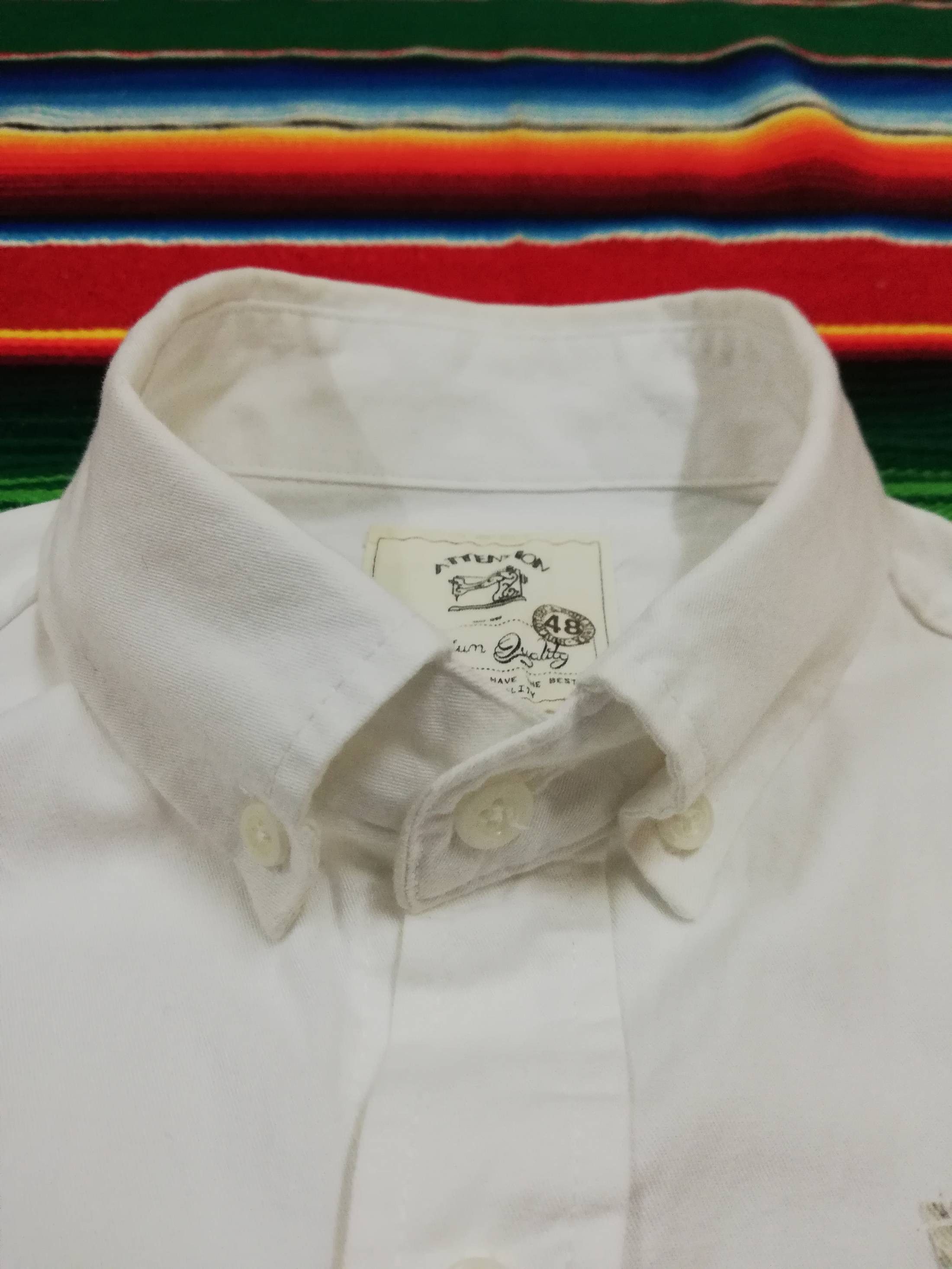 Art Comes First × Designer × Japanese Brand 🔥Attention Design Style Raf Simons Shirts Button Up🔥 Size US M / EU 48-50 / 2 - 3 Thumbnail