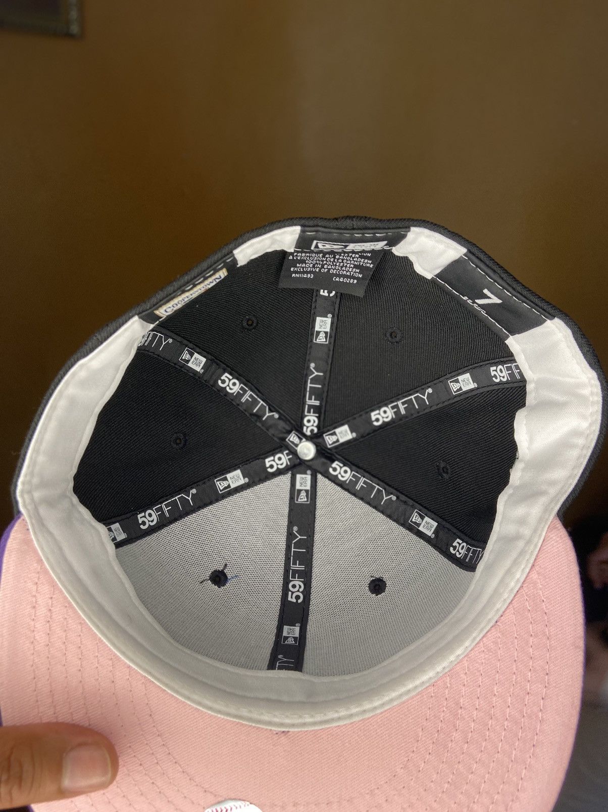 Hat Club Hatclub Exclusive Rookies size 7 “OG Pinky” Noho shock drop Size ONE SIZE - 4 Thumbnail
