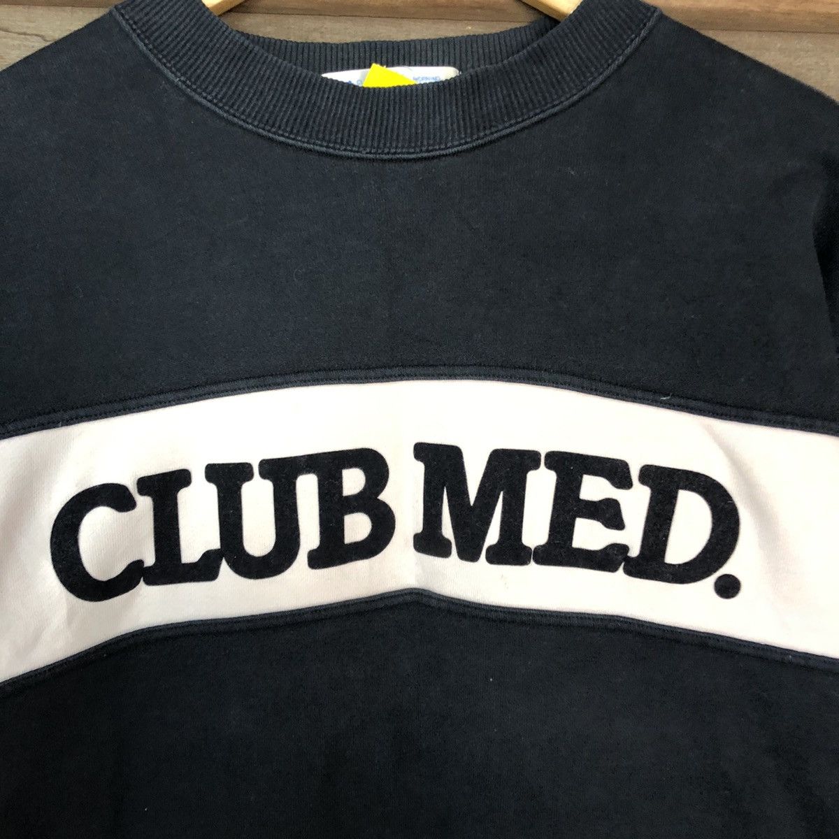 Japanese Brand × Vintage Club Med vintage black Sweatshirt #3763 Size US M / EU 48-50 / 2 - 10 Thumbnail