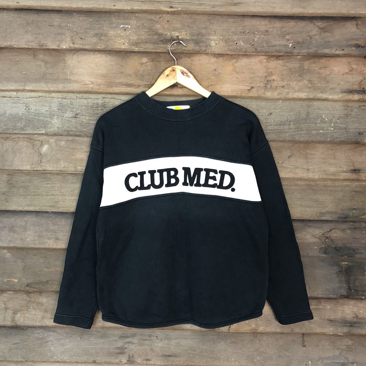 Japanese Brand × Vintage Club Med vintage black Sweatshirt #3763 Size US M / EU 48-50 / 2 - 1 Thumbnail