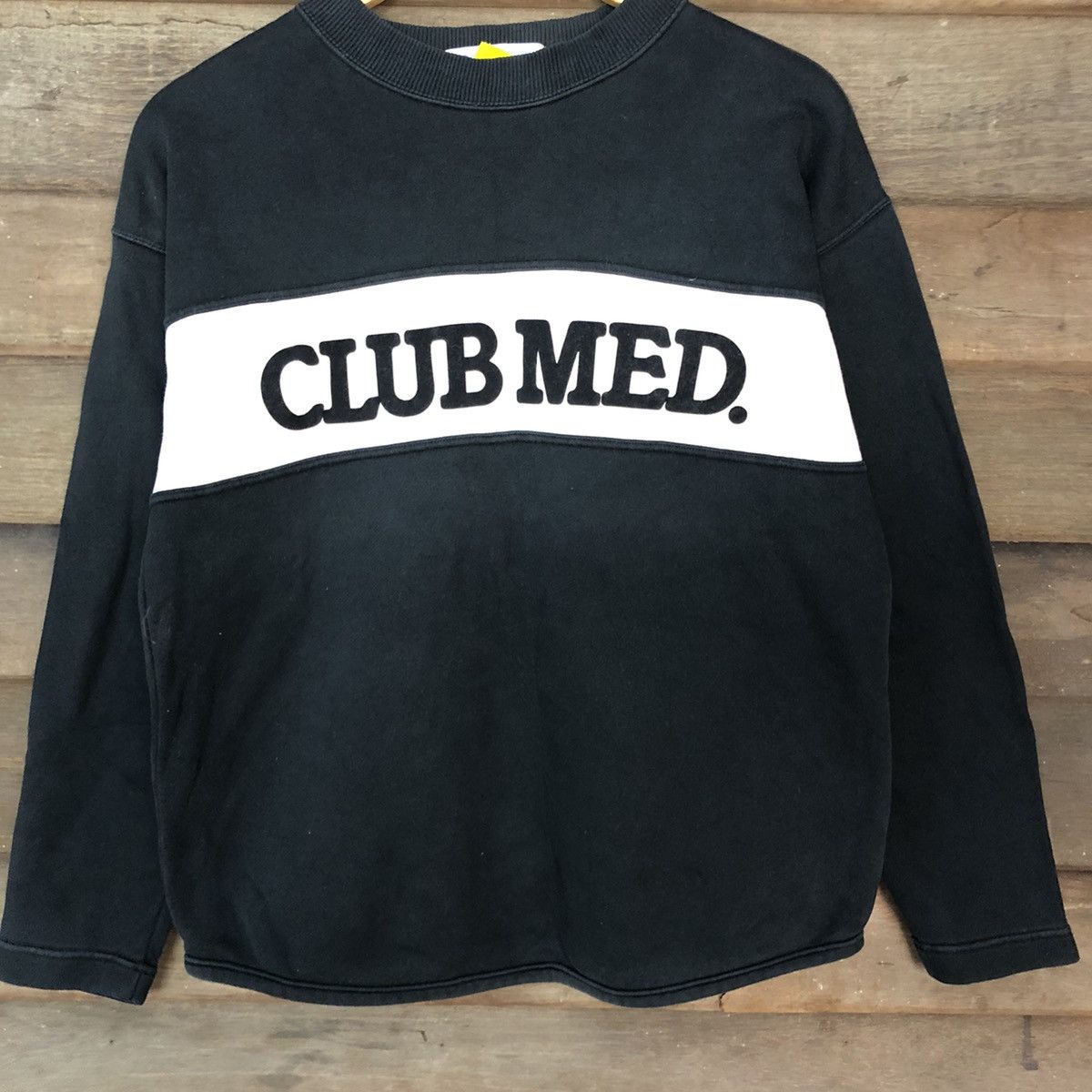 Japanese Brand × Vintage Club Med vintage black Sweatshirt #3763 Size US M / EU 48-50 / 2 - 8 Thumbnail