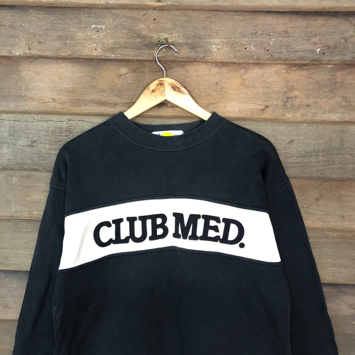 Japanese Brand × Vintage Club Med vintage black Sweatshirt #3763 Size US M / EU 48-50 / 2 - 9 Thumbnail