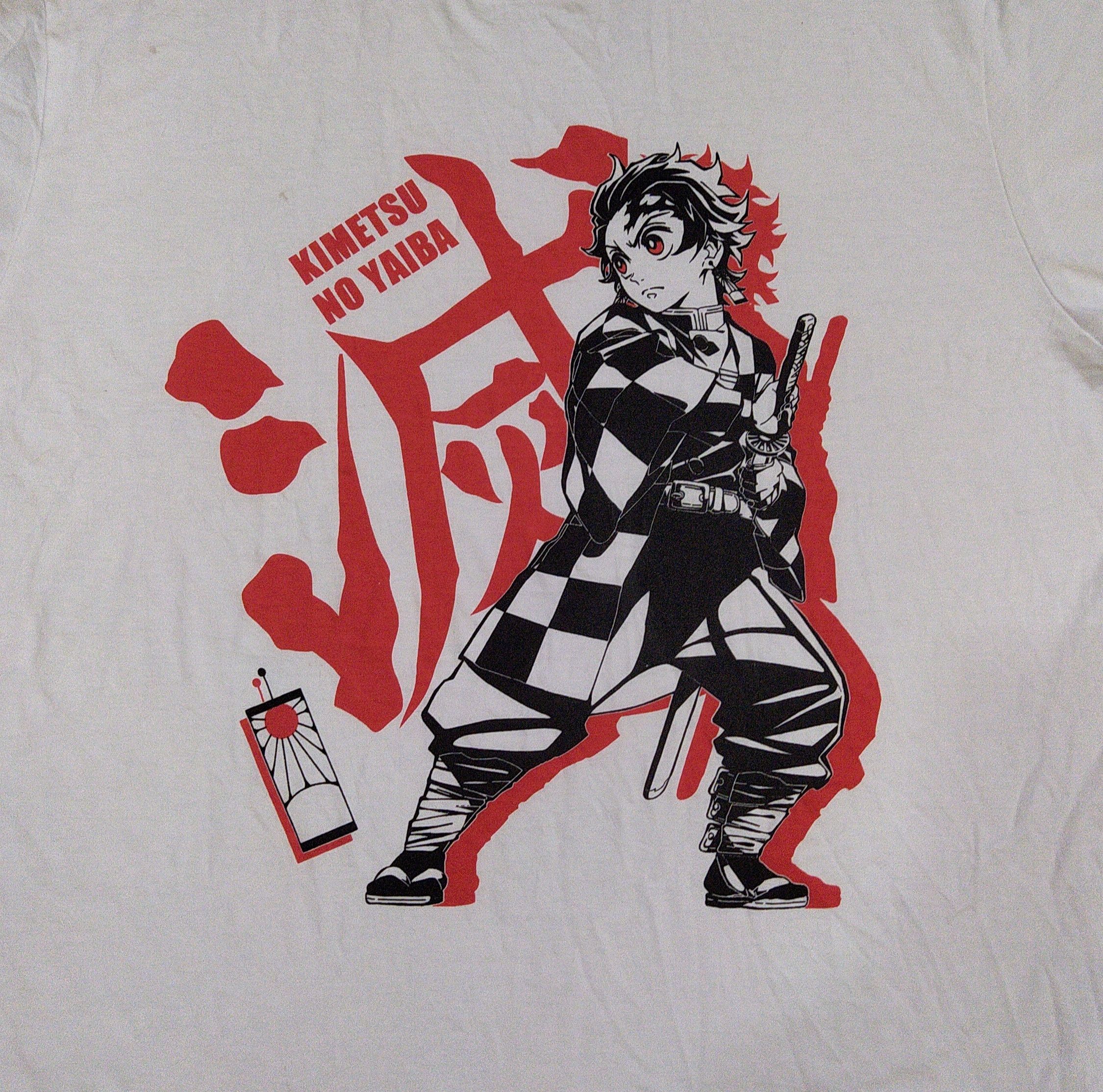 Vintage Kimetsu No Yaiba Tanjiro casual Anime Shirt vintage Size US M / EU 48-50 / 2 - 2 Thumbnail