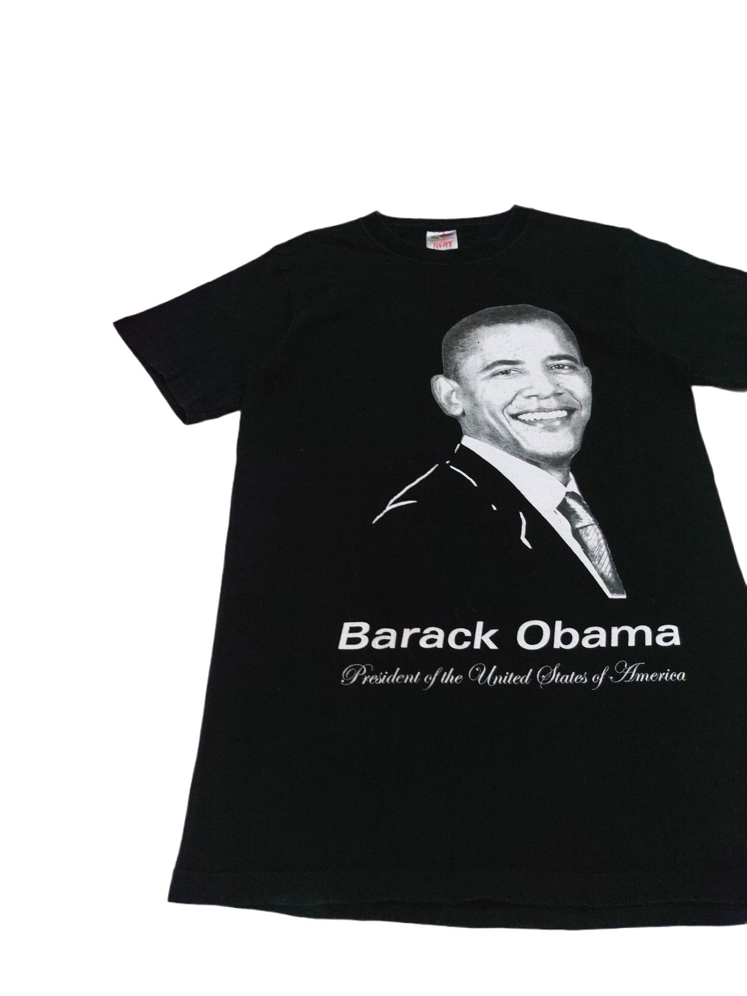 Fruit Of The Loom × President's RARE! FOTL BARACK OBAMA "PRESIDENT OF THE U.S.A) POTRAIT Size US S / EU 44-46 / 1 - 3 Thumbnail