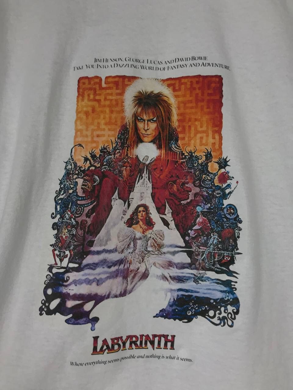 Band Tees × Vintage David Bowie vintage rock band tee Size US M / EU 48-50 / 2 - 3 Thumbnail