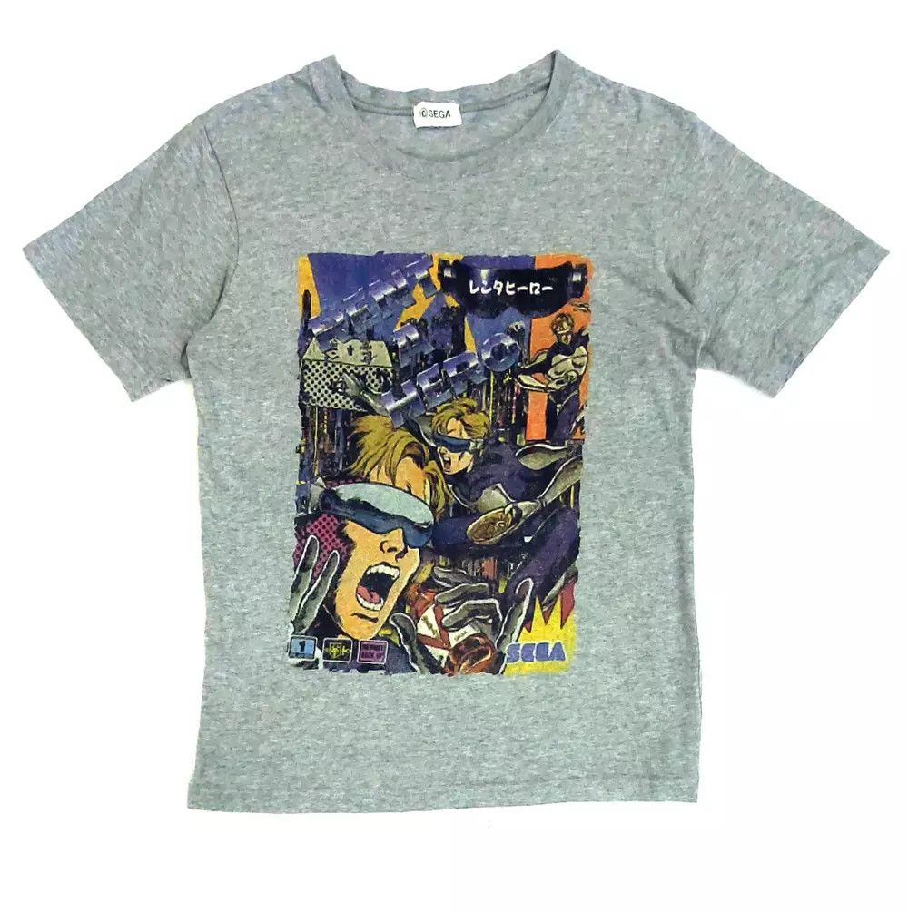 Japanese Brand × Vintage VERY RARE! VTG 90s ©️SEGA RENT A HERO MEGA DRIVE 16-BIT Size US M / EU 48-50 / 2 - 1 Thumbnail