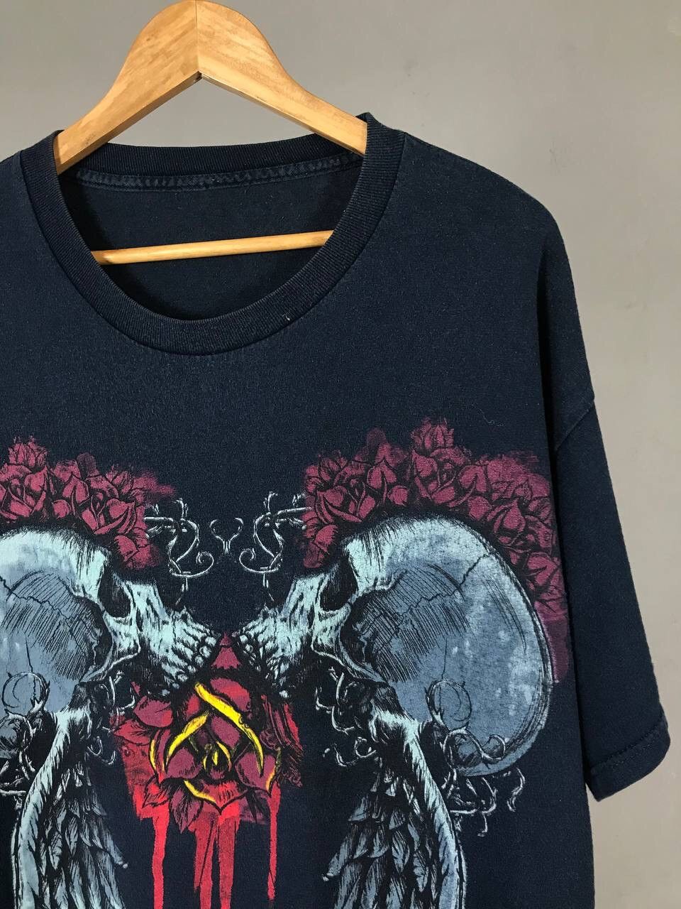 Vintage Skulls vintage rock tee Size US XL / EU 56 / 4 - 2 Thumbnail