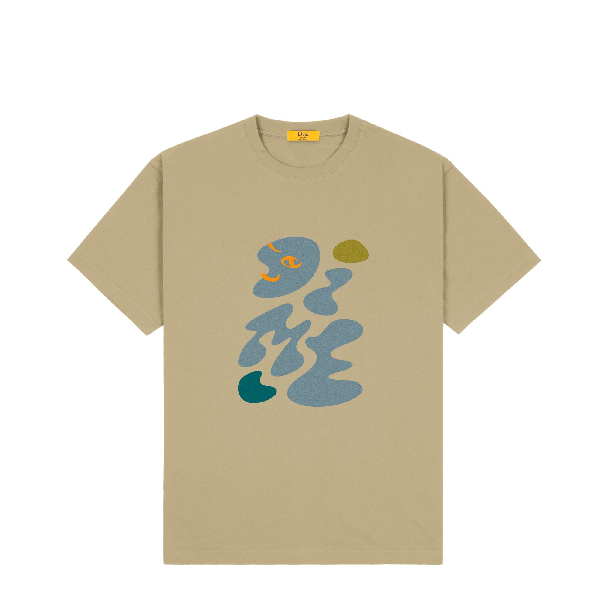 Dime Dime Letterman Tee Taupe • XXL Size US XXL / EU 58 / 5 - 1 Thumbnail