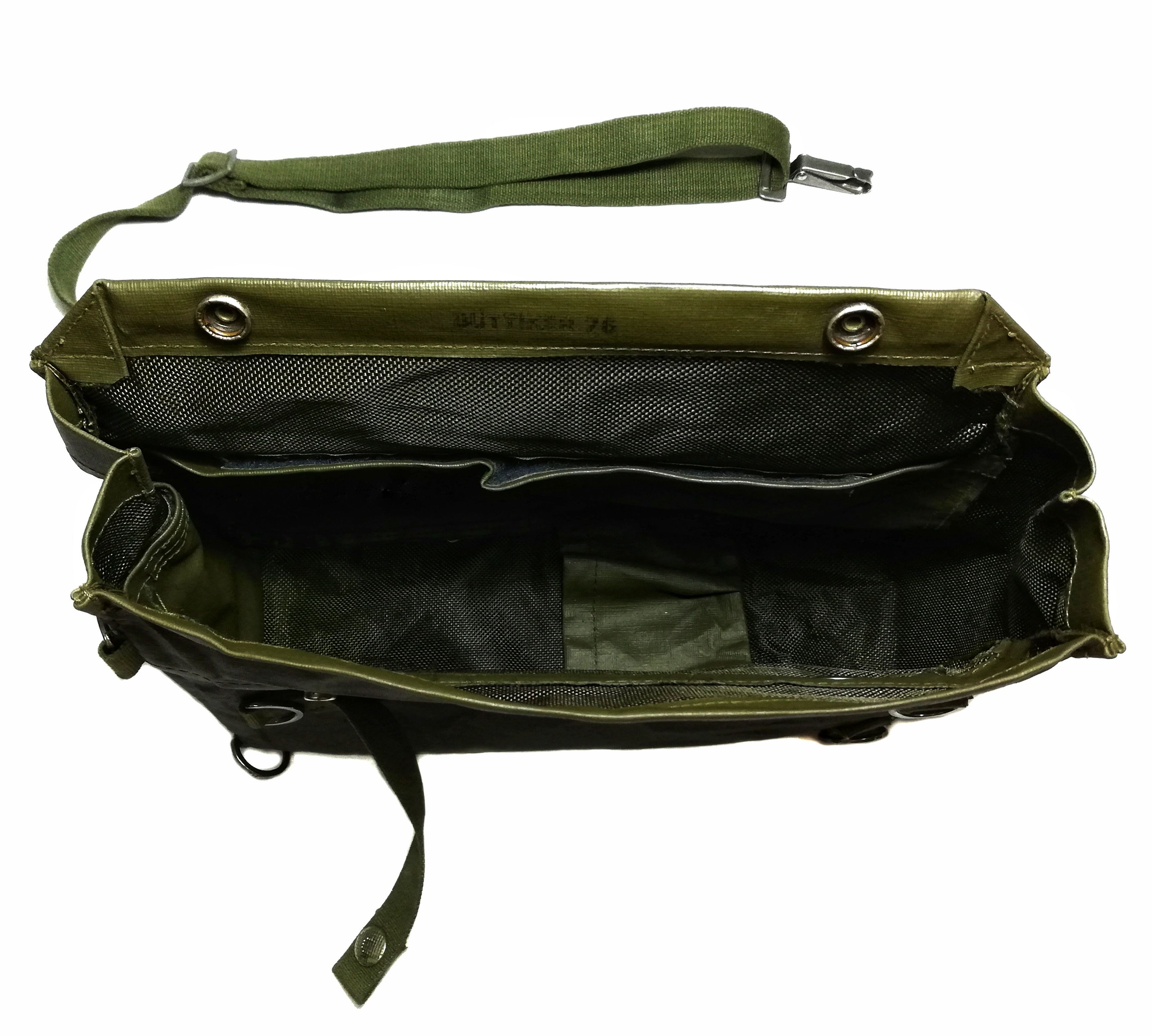 Vintage 🔥Gas Mask Bag New Swiss SM-74 GI Original Rubber Vinyl🔥 Size ONE SIZE - 12 Thumbnail