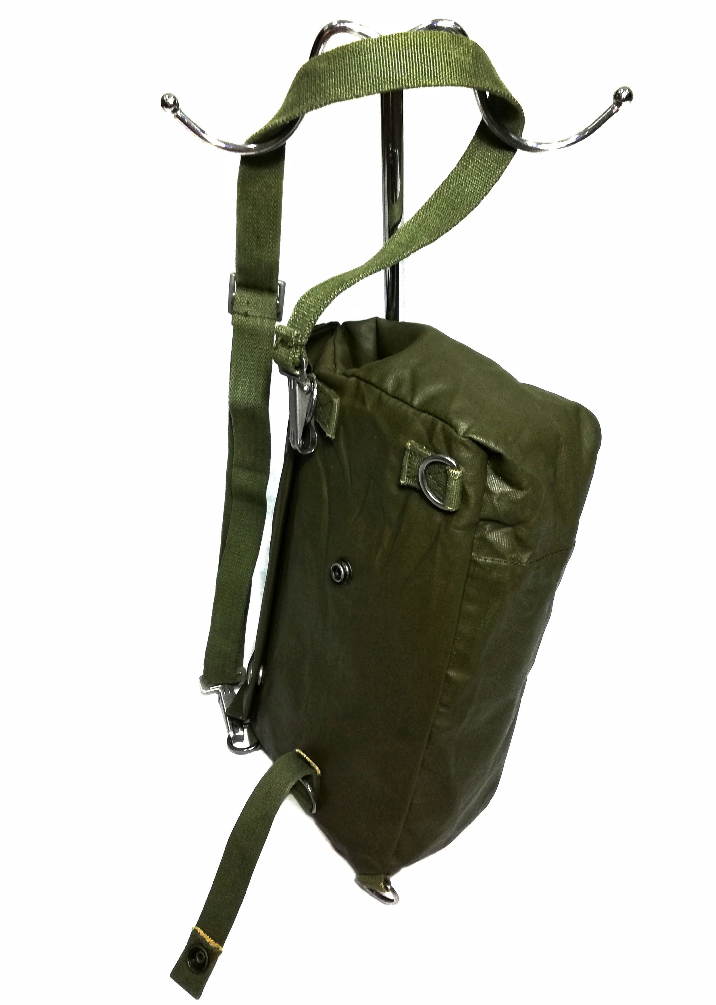 Vintage 🔥Gas Mask Bag New Swiss SM-74 GI Original Rubber Vinyl🔥 Size ONE SIZE - 6 Thumbnail