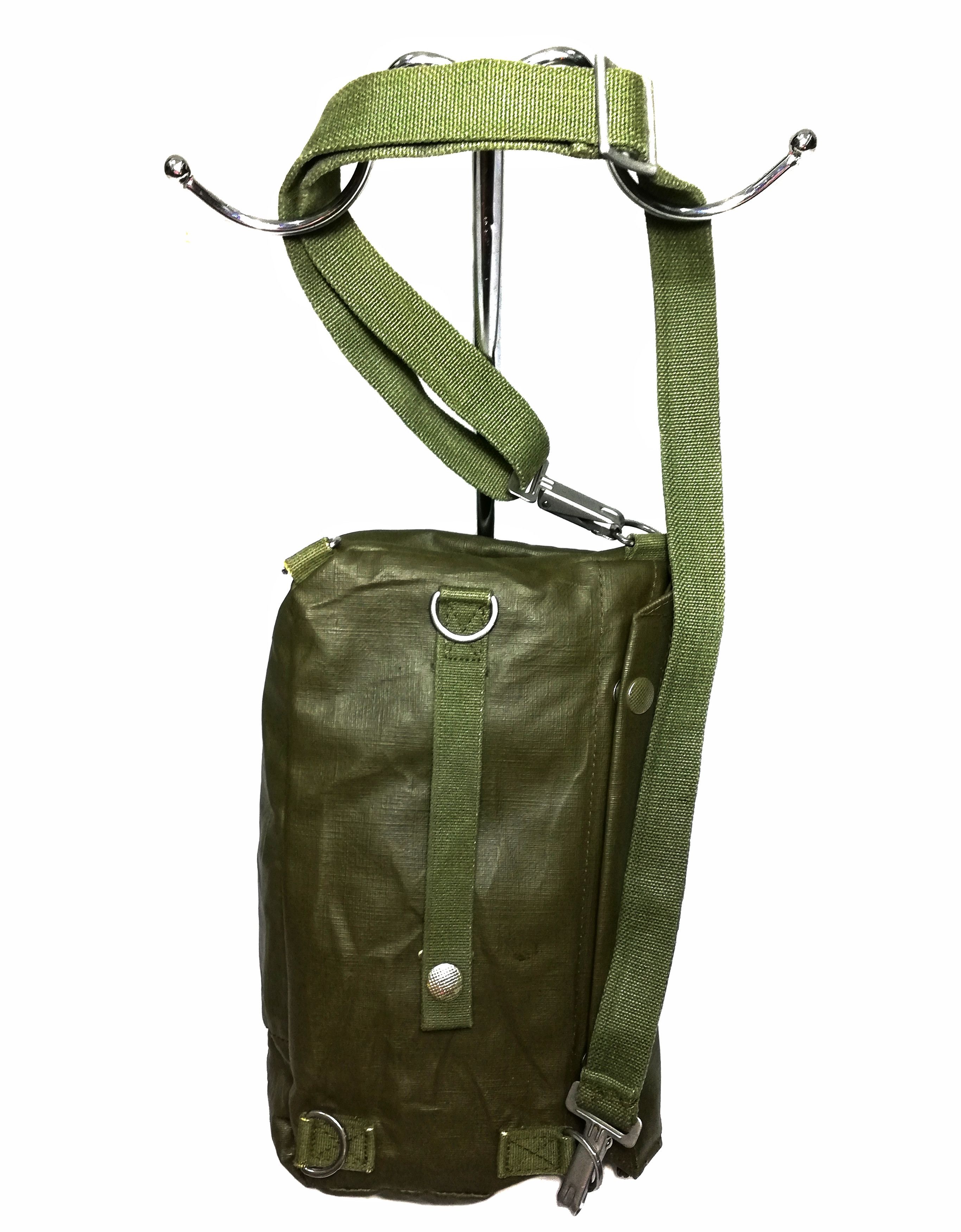 Vintage 🔥Gas Mask Bag New Swiss SM-74 GI Original Rubber Vinyl🔥 Size ONE SIZE - 5 Thumbnail