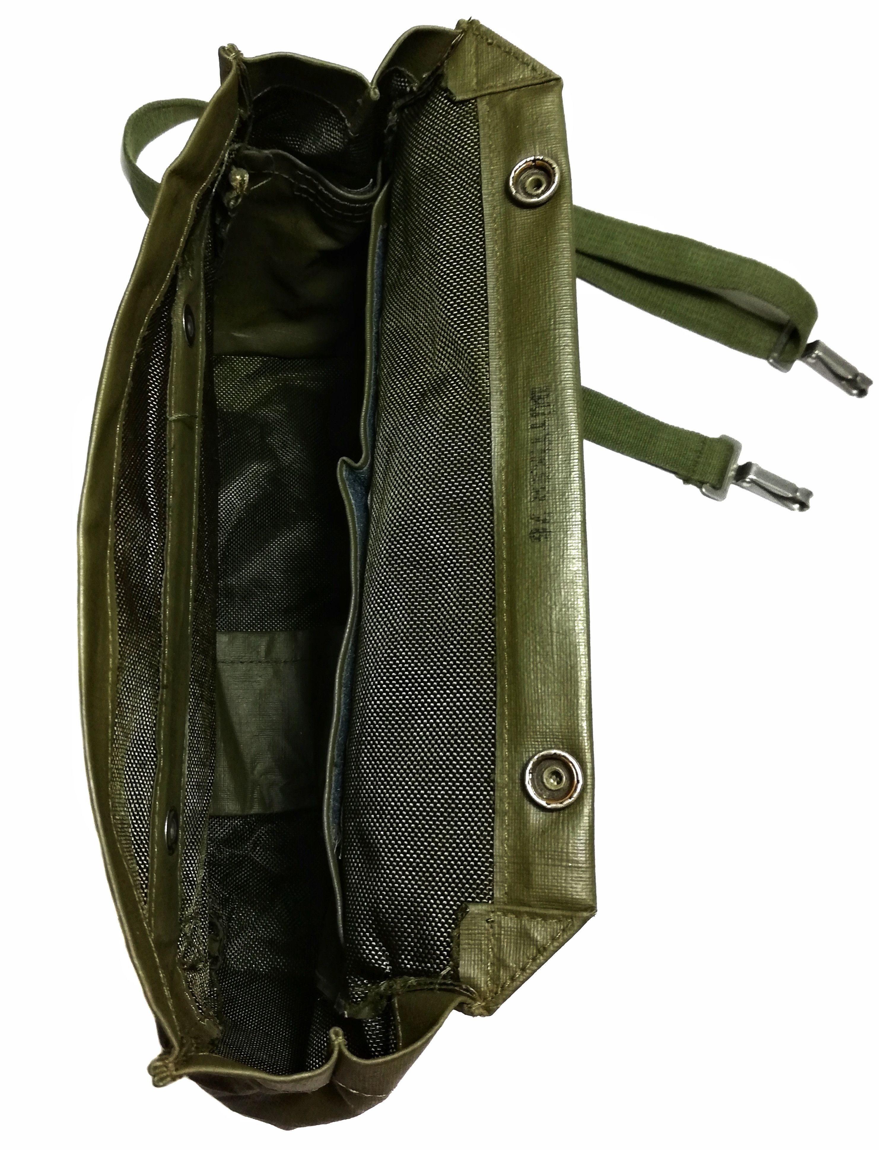 Vintage 🔥Gas Mask Bag New Swiss SM-74 GI Original Rubber Vinyl🔥 Size ONE SIZE - 13 Thumbnail