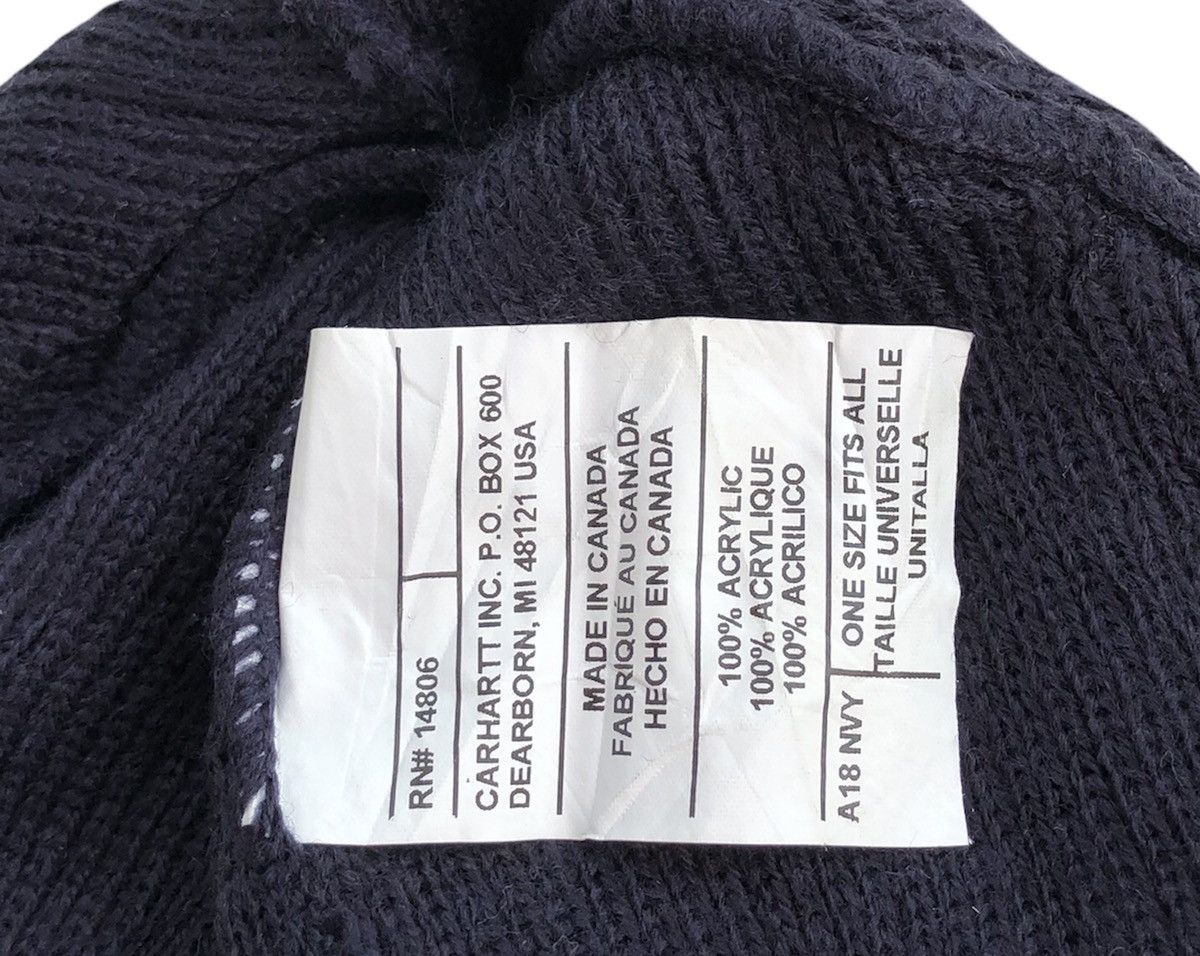 Carhartt Carhartt RN# 14806 Acrylic Beanie Hat Size ONE SIZE - 7 Thumbnail