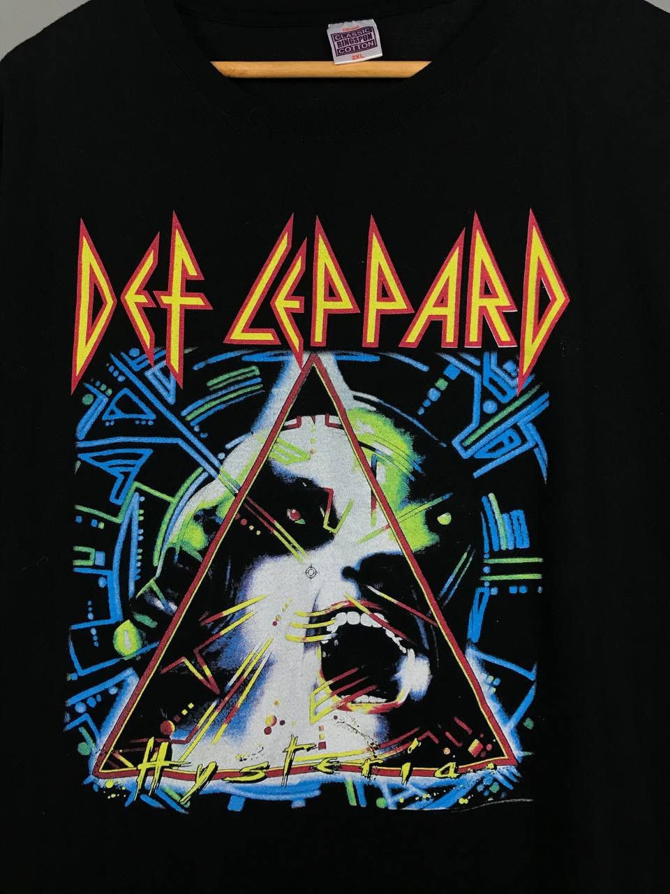 Band Tees × Def Leppard × Vintage Def Leppard vintage rock band tour tee Size US XXL / EU 58 / 5 - 4 Thumbnail