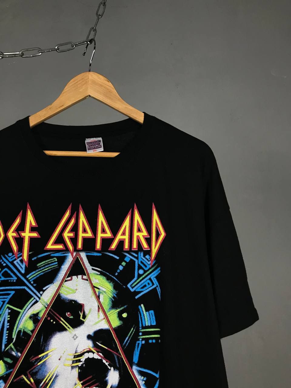 Band Tees × Def Leppard × Vintage Def Leppard vintage rock band tour tee Size US XXL / EU 58 / 5 - 3 Thumbnail
