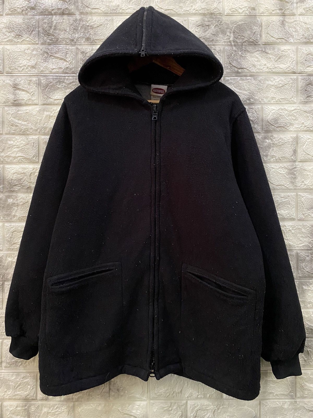 MasterPiece Masterpiece black fleece hoodies Size US L / EU 52-54 / 3 - 3 Thumbnail