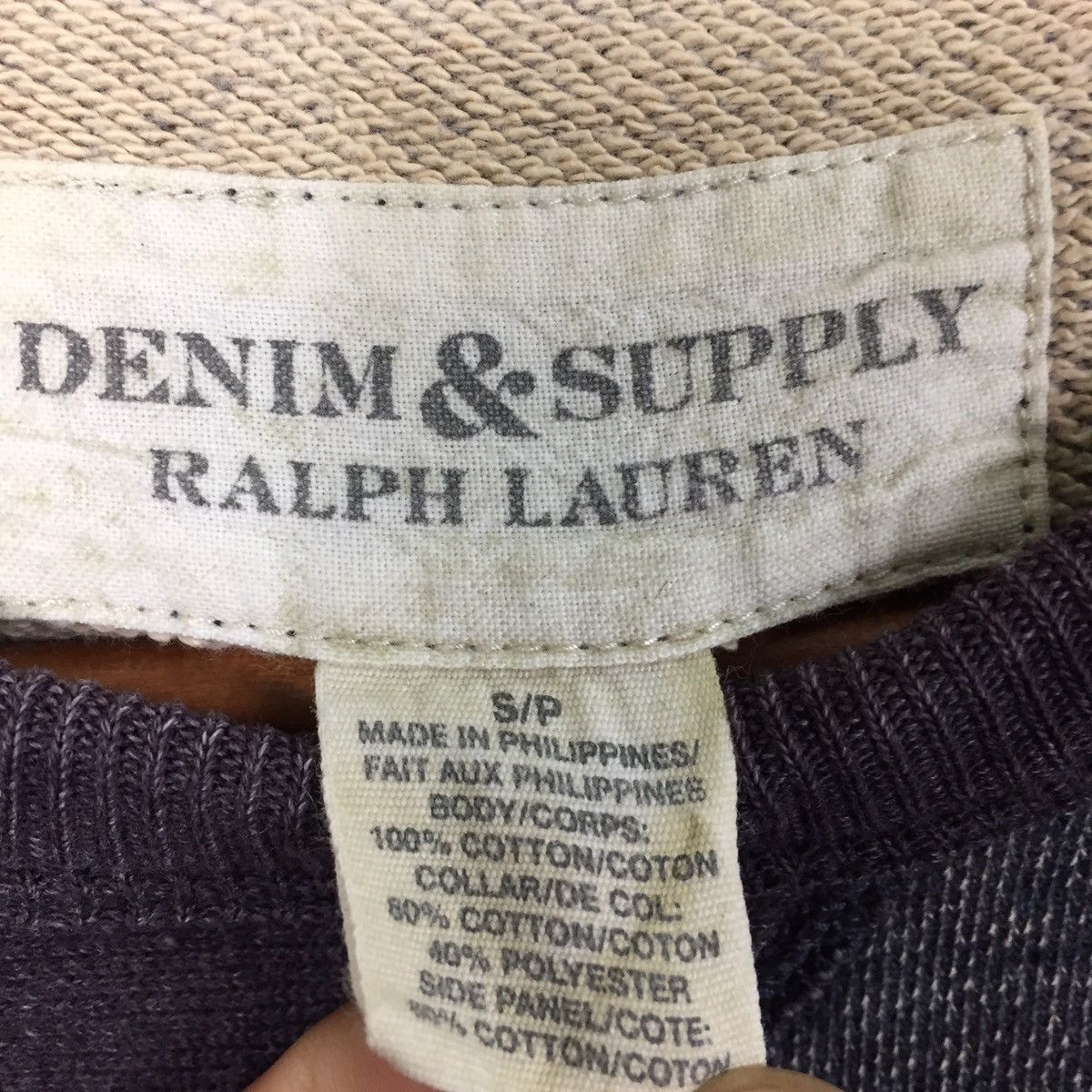 Denim & Supply Ralph Lauren × Ralph Lauren × Vintage Vintage Ralph Lauren Crew Denim & Supply Ralph Lauren Size US S / EU 44-46 / 1 - 6 Thumbnail