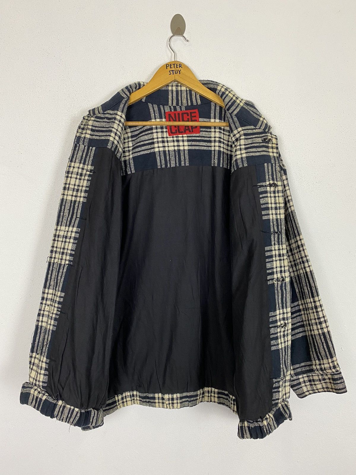 Flannel × Japanese Brand NICE CLAP FLANNEL JACKET Size US XL / EU 56 / 4 - 8 Thumbnail