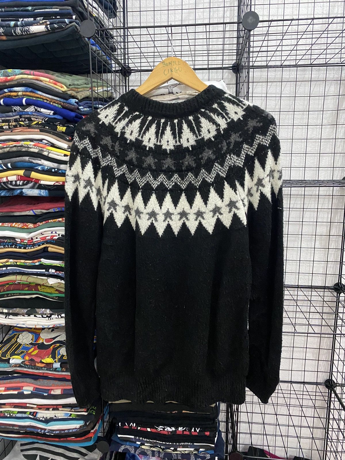 Japanese Brand × NANO universe Nano & Co Knitwear Sweatshirt Nice Design Size US S / EU 44-46 / 1 - 2 Thumbnail